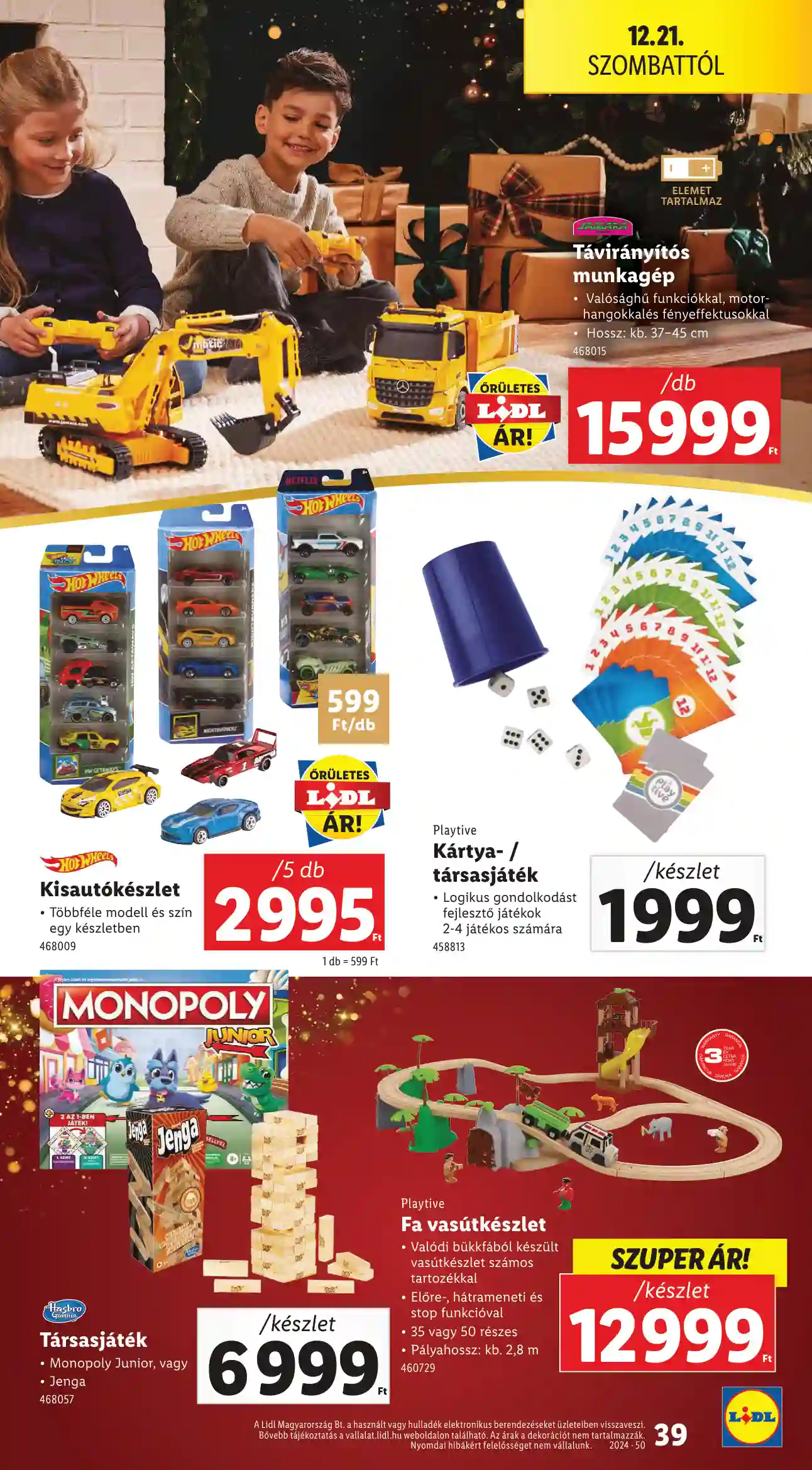 Lidl akciós újság 51. hét (Érvényes 12.19-től) (33 oldal)