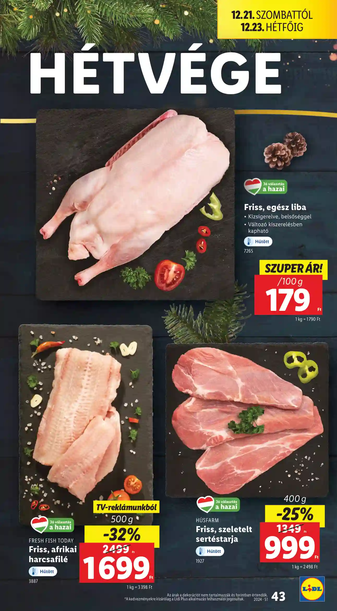 Lidl akciós újság 51. hét (Érvényes 12.19-től) (38 oldal)