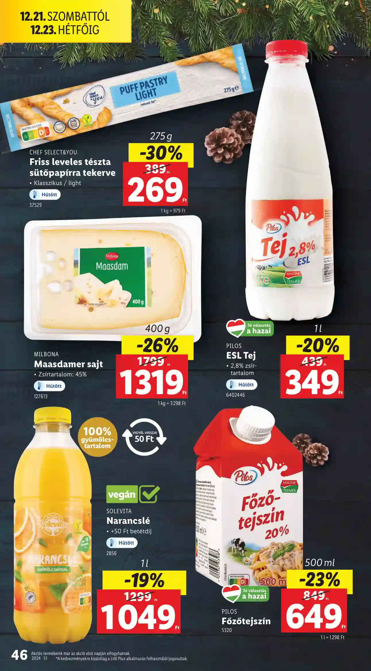 Lidl akciós újság 51. hét (Érvényes 12.19-től) (41 oldal)