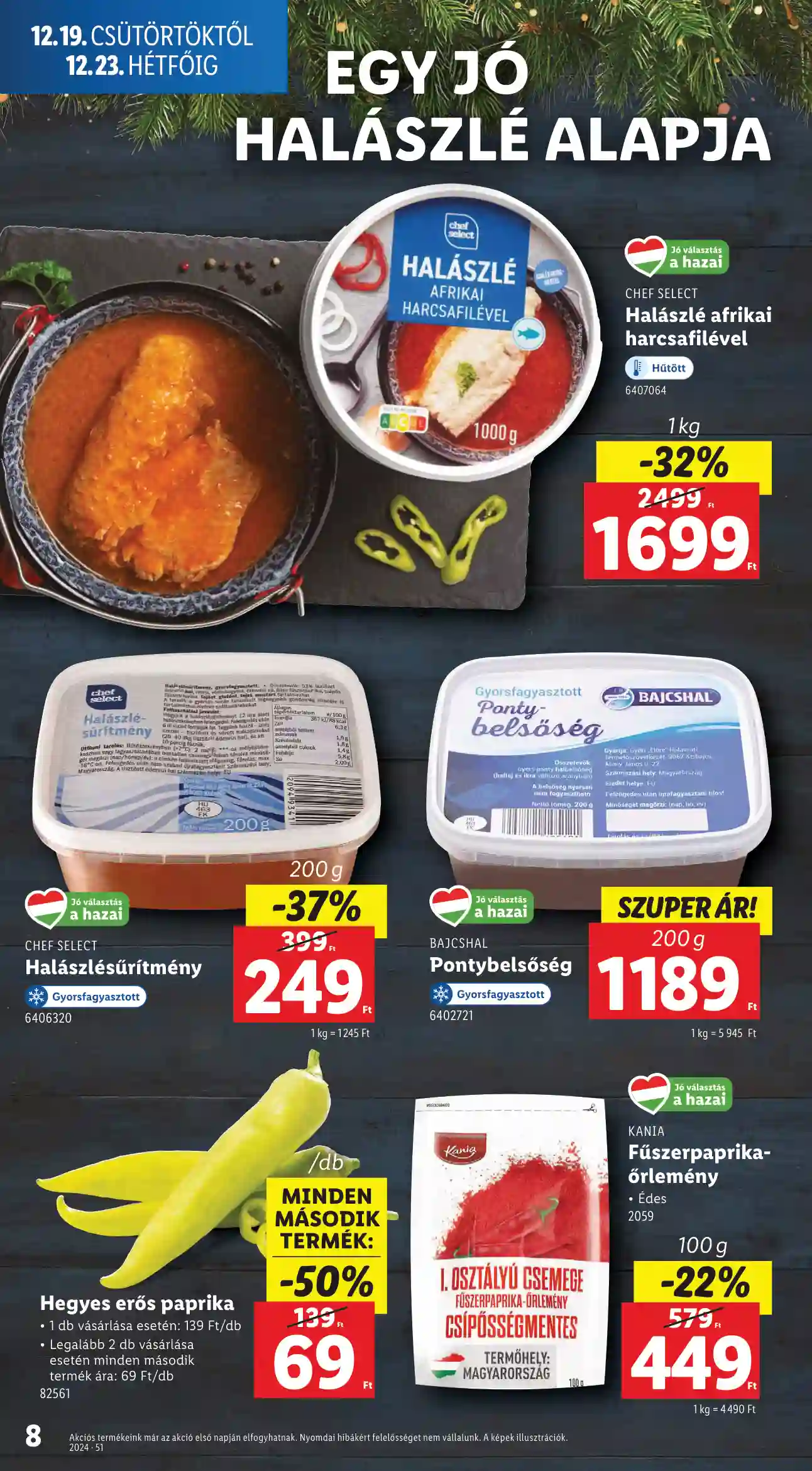 Lidl akciós újság 51. hét (Érvényes 12.19-től) (48 oldal)