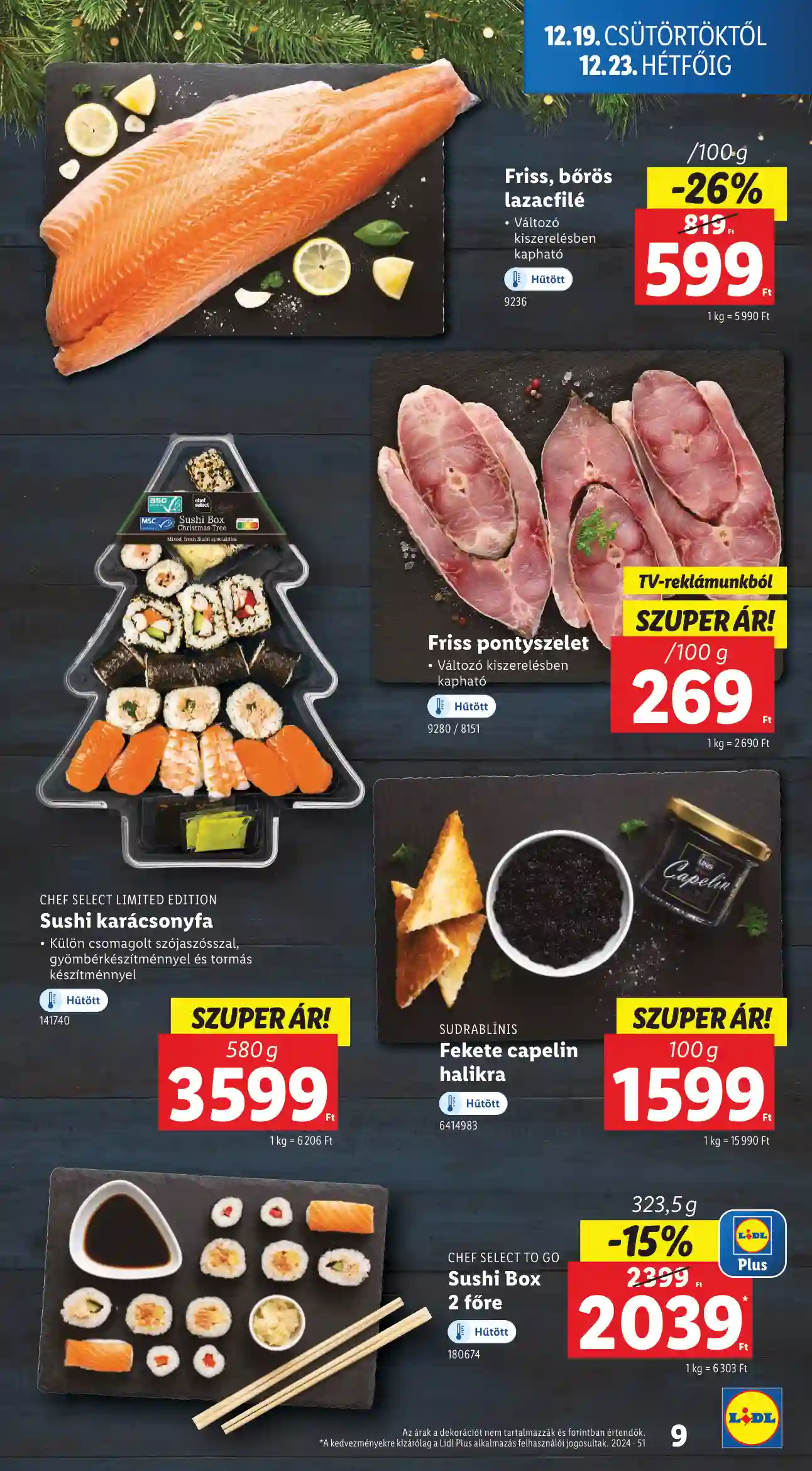 Lidl akciós újság 51. hét (Érvényes 12.19-től) (49 oldal)