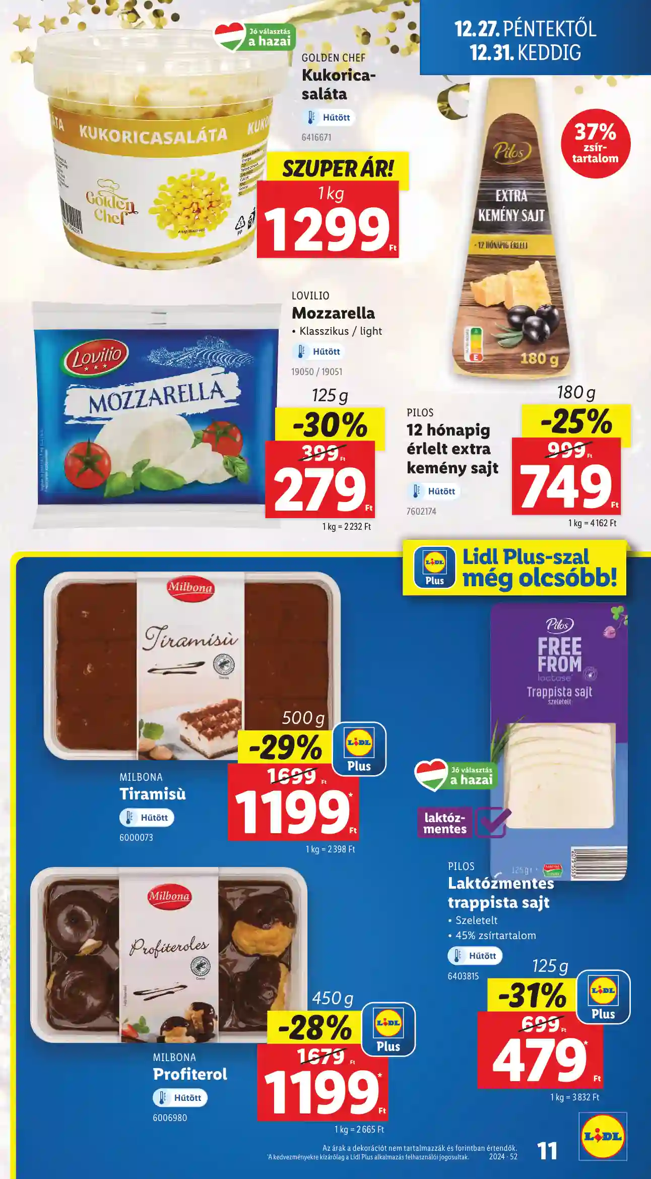 Lidl akciós újság 52. hét (Érvényes 12.27-től) (3 oldal)