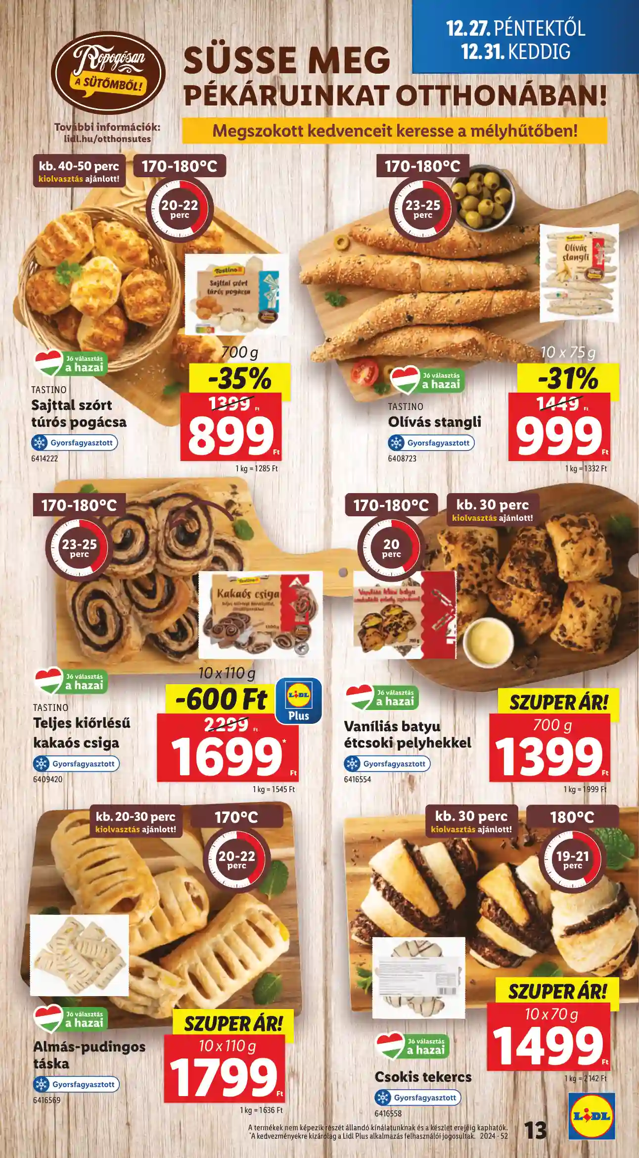 Lidl akciós újság 52. hét (Érvényes 12.27-től) (5 oldal)