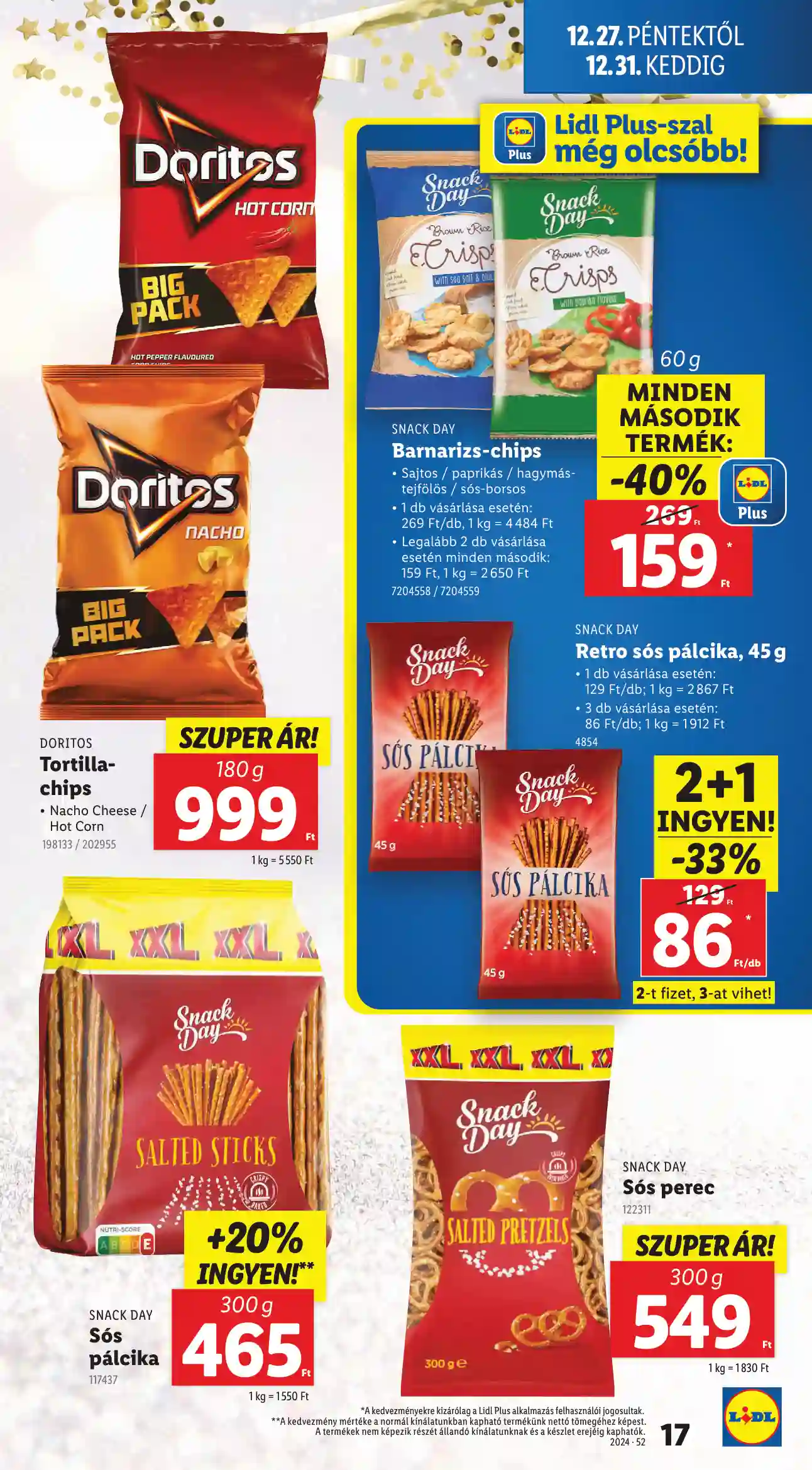 Lidl akciós újság 52. hét (Érvényes 12.27-től) (9 oldal)