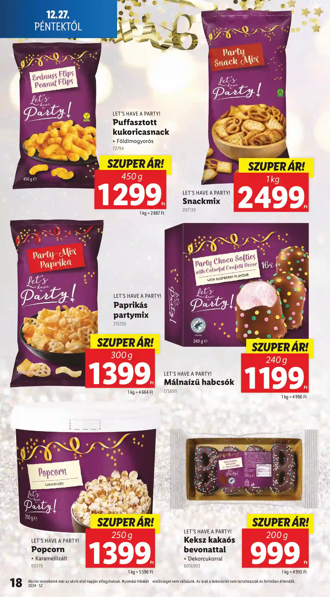 Lidl akciós újság 52. hét (Érvényes 12.27-től) (10 oldal)