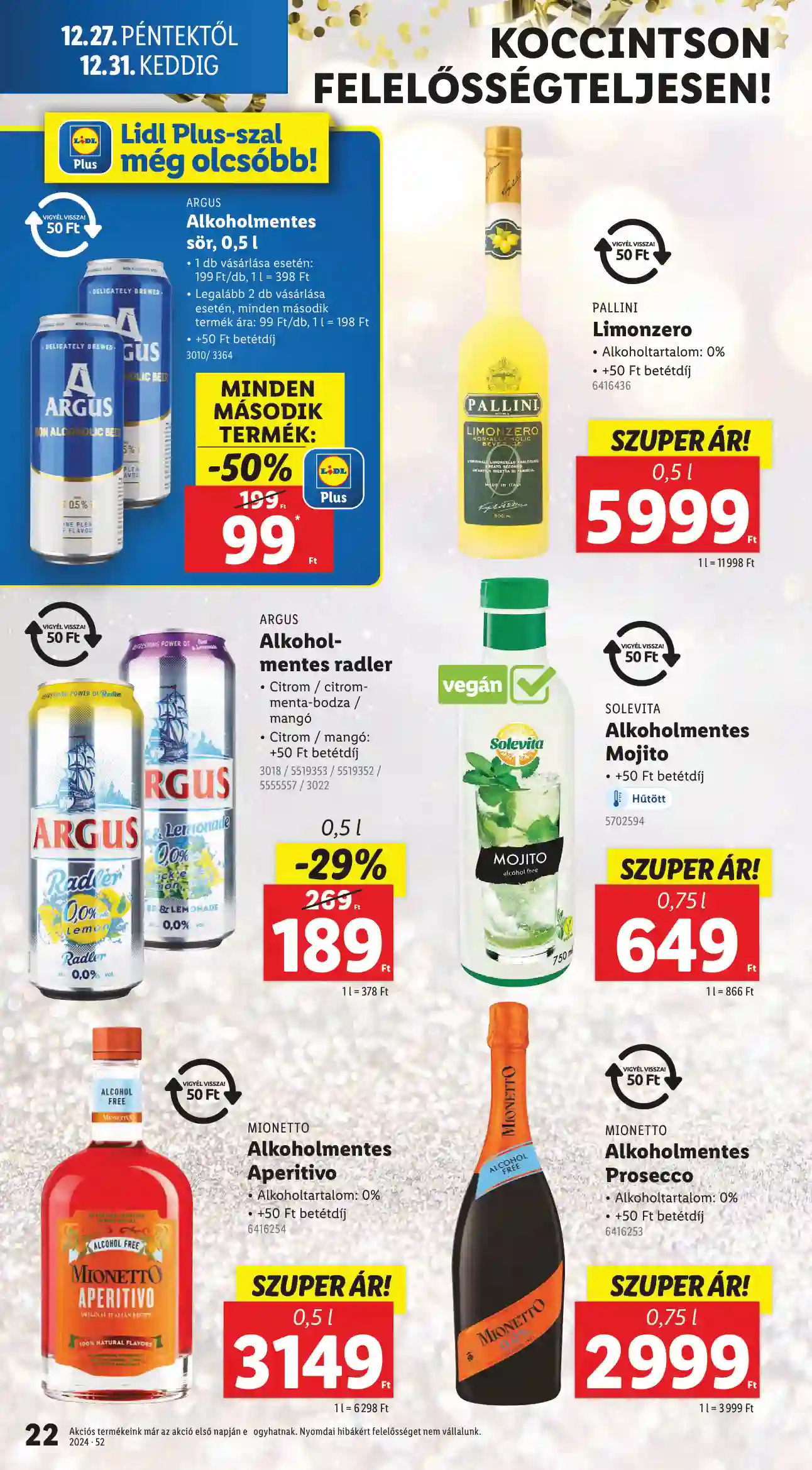 Lidl akciós újság 52. hét (Érvényes 12.27-től) (15 oldal)