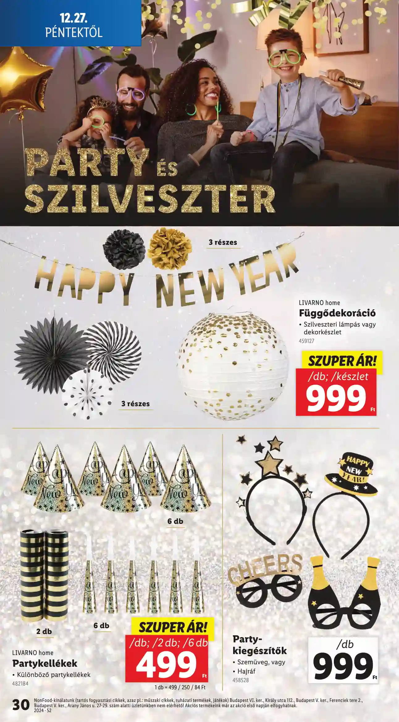 Lidl akciós újság 52. hét (Érvényes 12.27-től) (23 oldal)