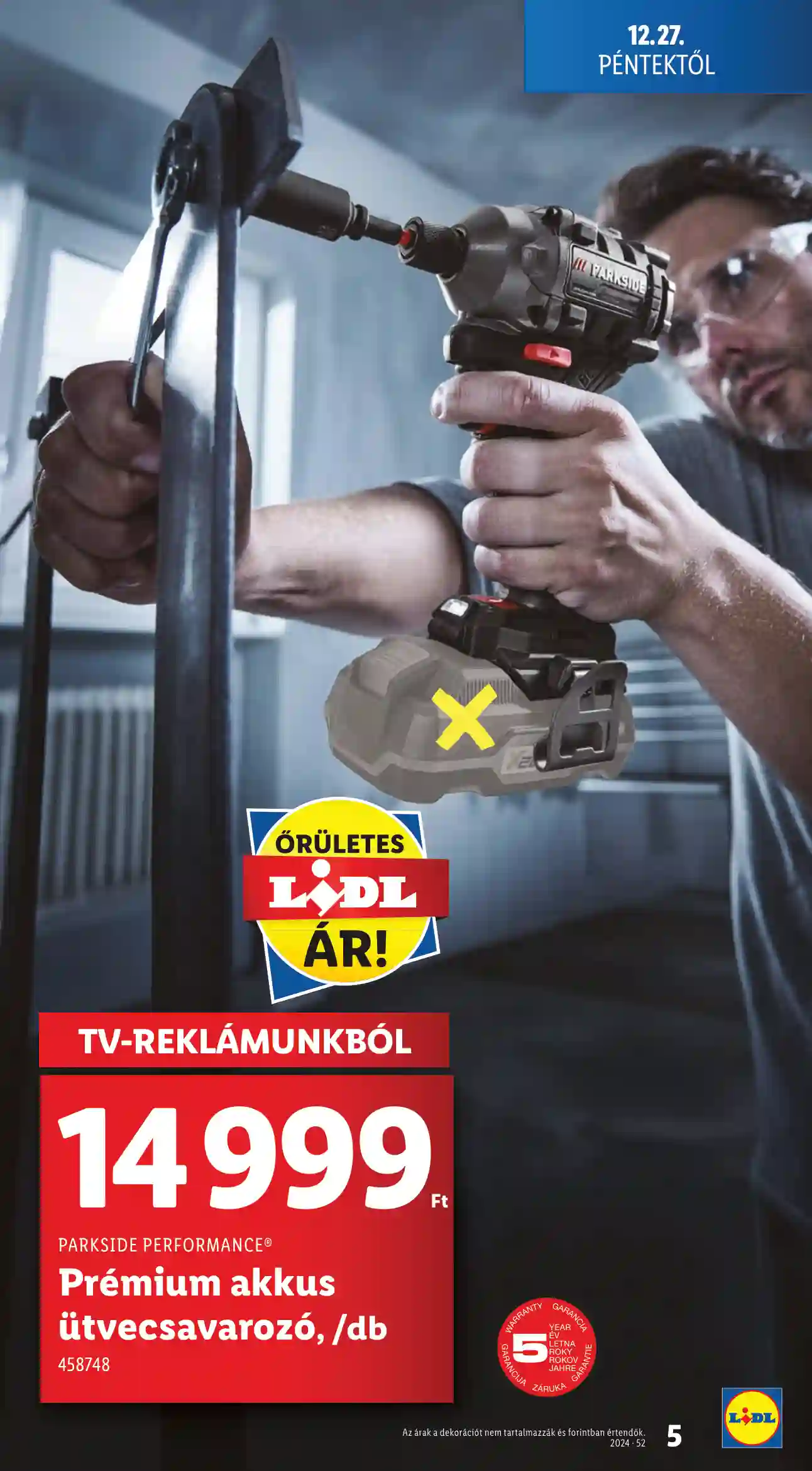 Lidl akciós újság 52. hét (Érvényes 12.27-től) (35 oldal)