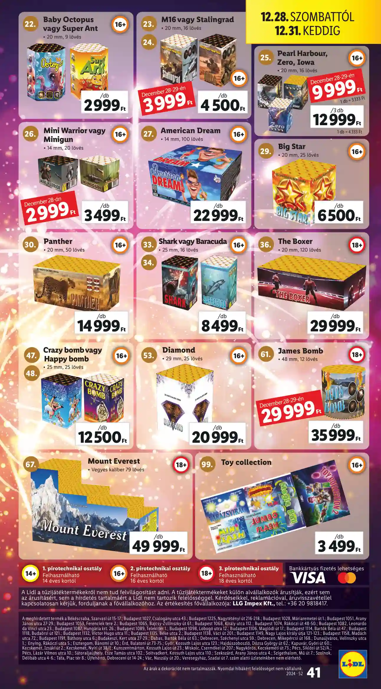 Lidl akciós újság 52. hét (Érvényes 12.27-től) (36 oldal)