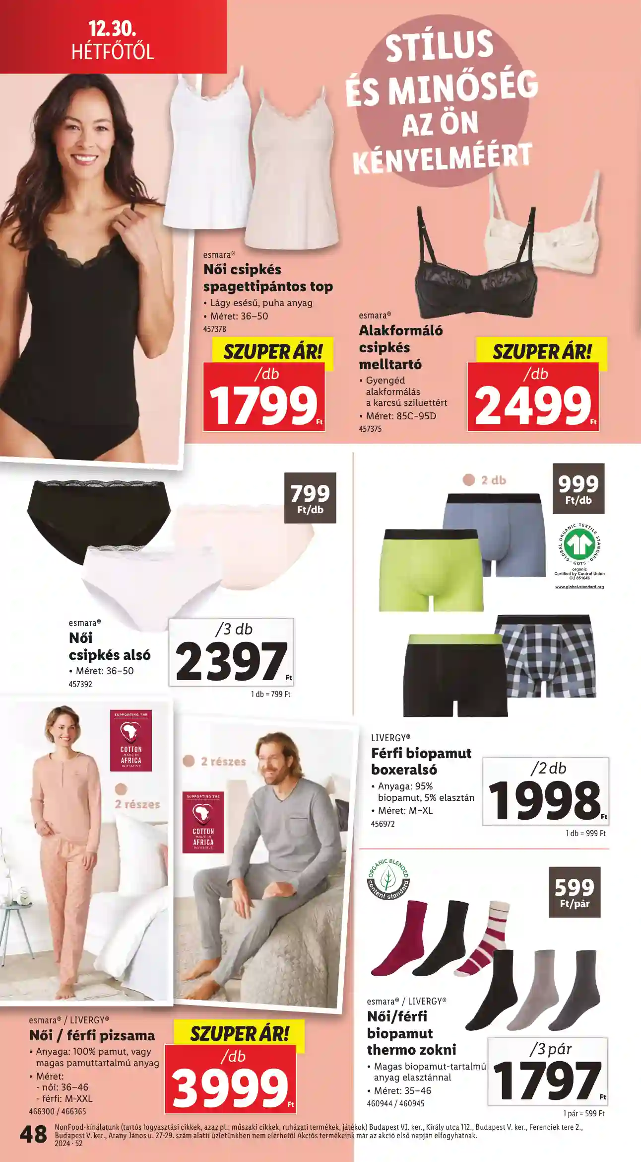 Lidl akciós újság 52. hét (Érvényes 12.27-től) (43 oldal)