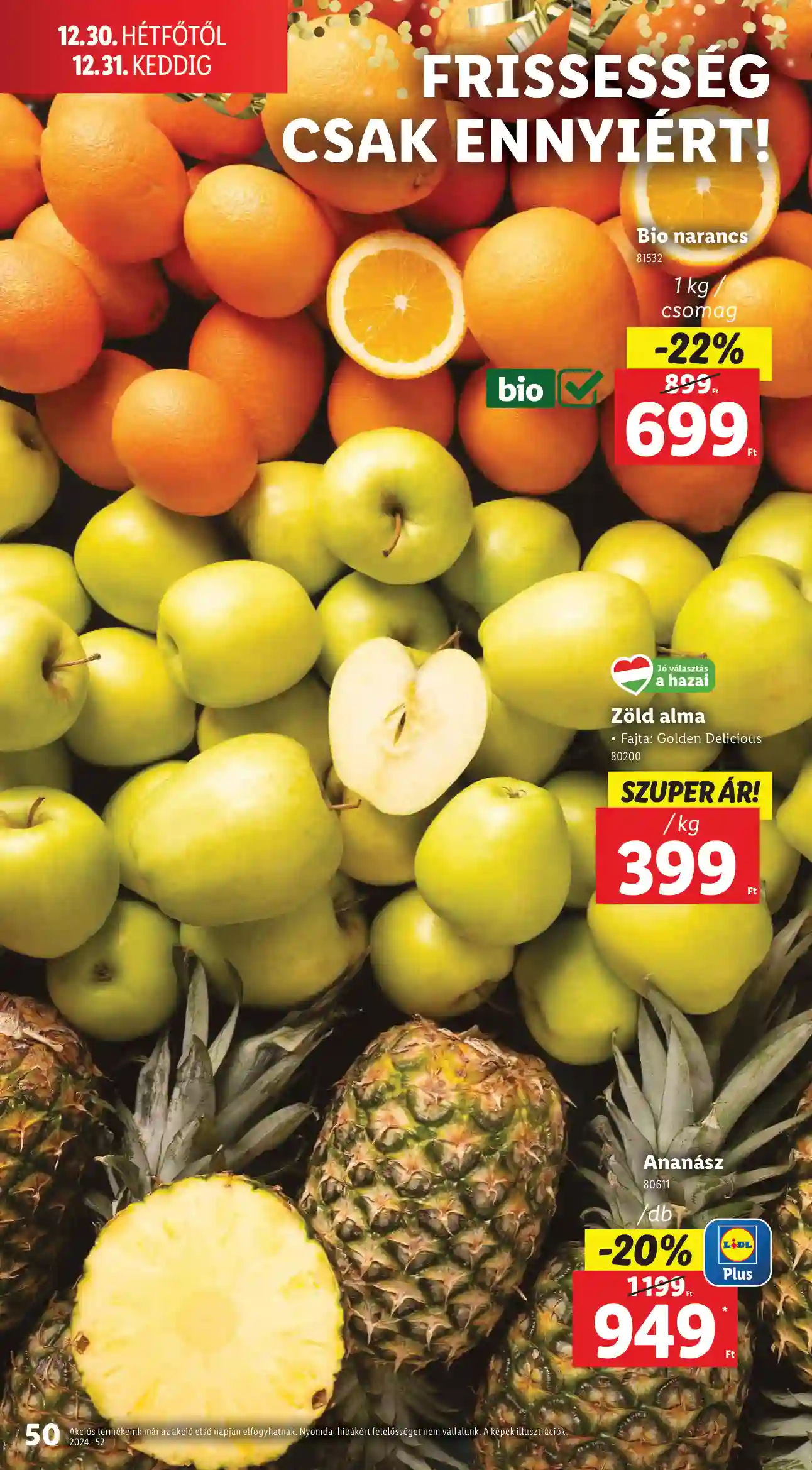 Lidl akciós újság 52. hét (Érvényes 12.27-től) (45 oldal)