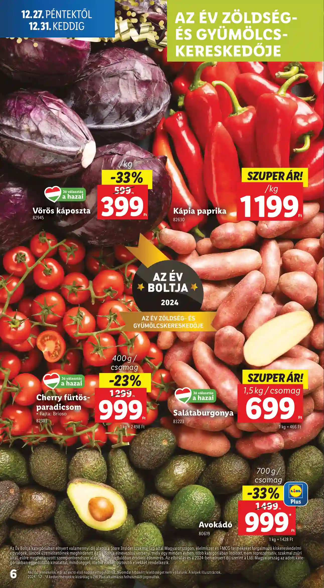 Lidl akciós újság 52. hét (Érvényes 12.27-től) (46 oldal)