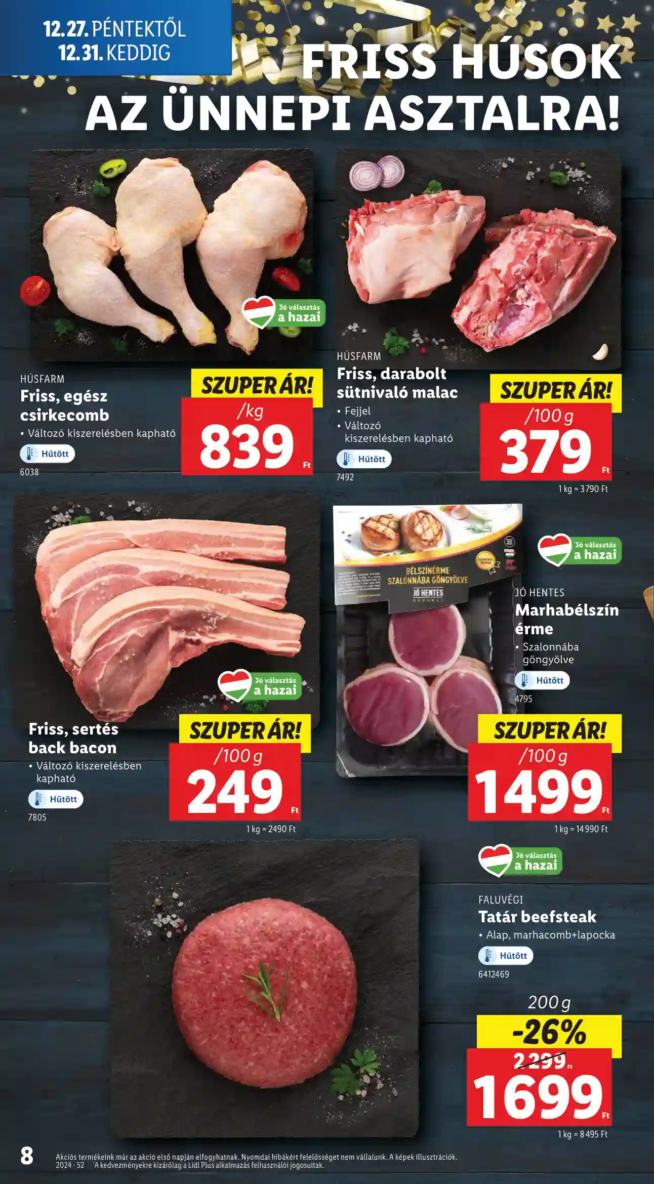 Lidl akciós újság 52. hét (Érvényes 12.27-től) (54 oldal)
