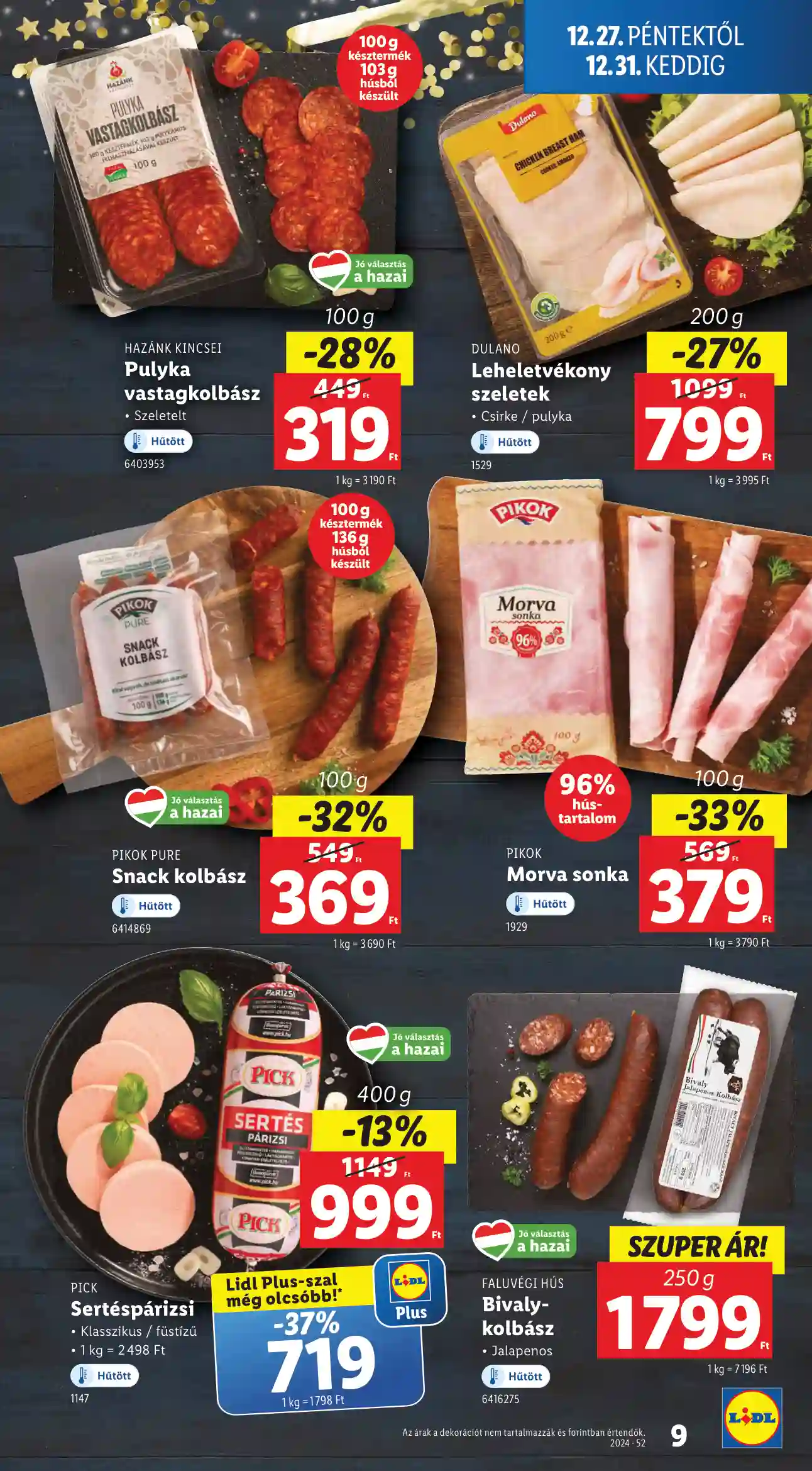 Lidl akciós újság 52. hét (Érvényes 12.27-től) (55 oldal)