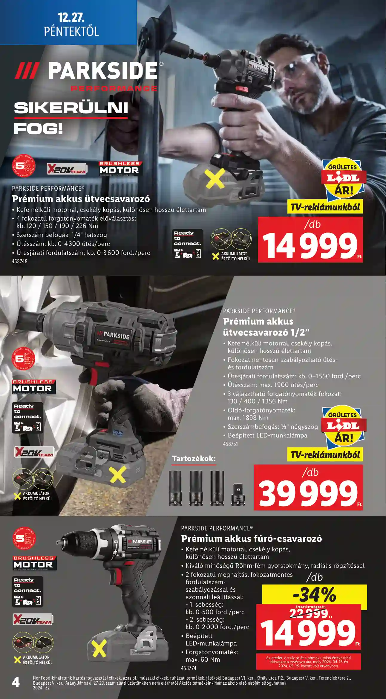 Lidl akciós újság 52. hét (Érvényes 12.27-től) (11 oldal)