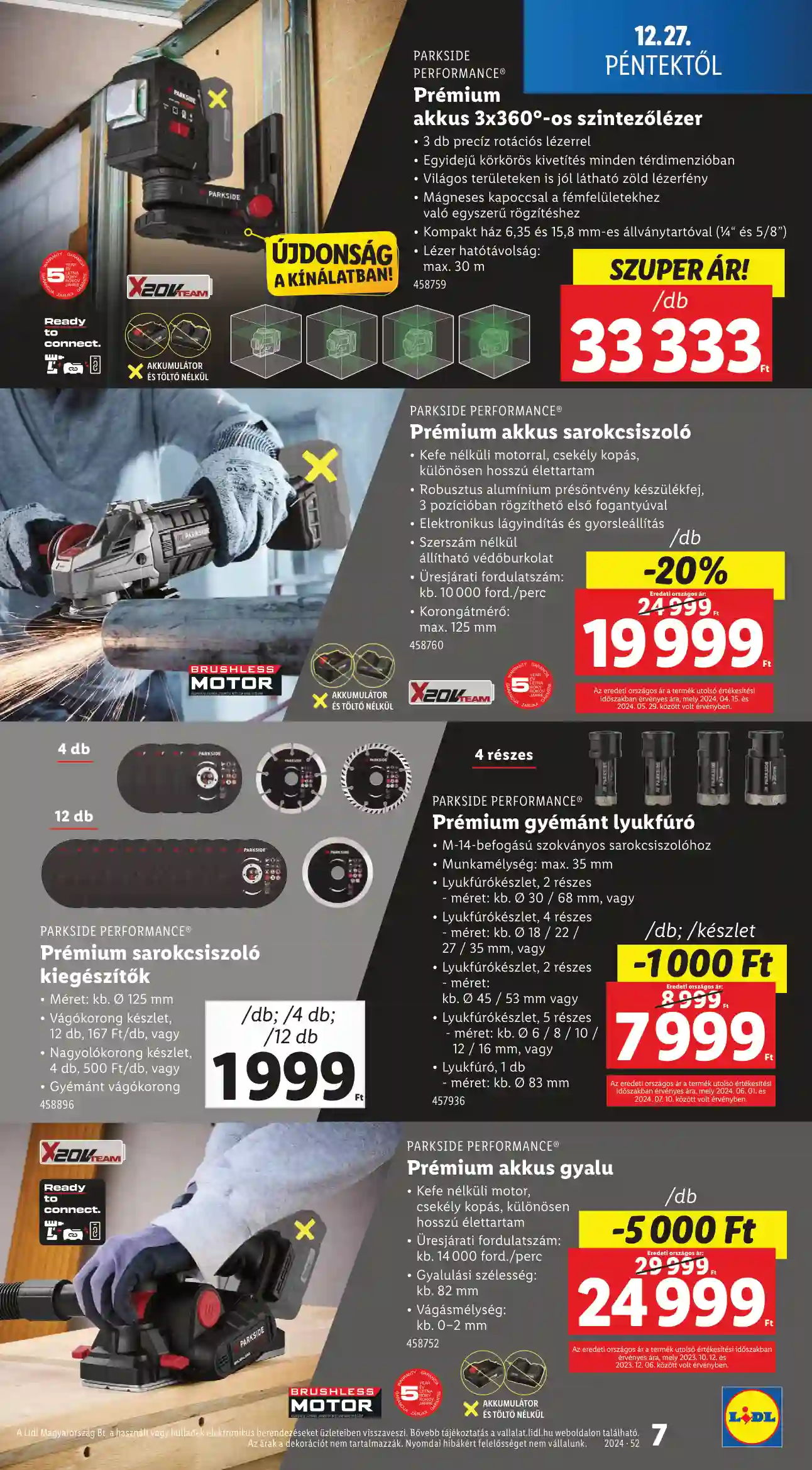 Lidl akciós újság 52. hét (Érvényes 12.27-től) (14 oldal)