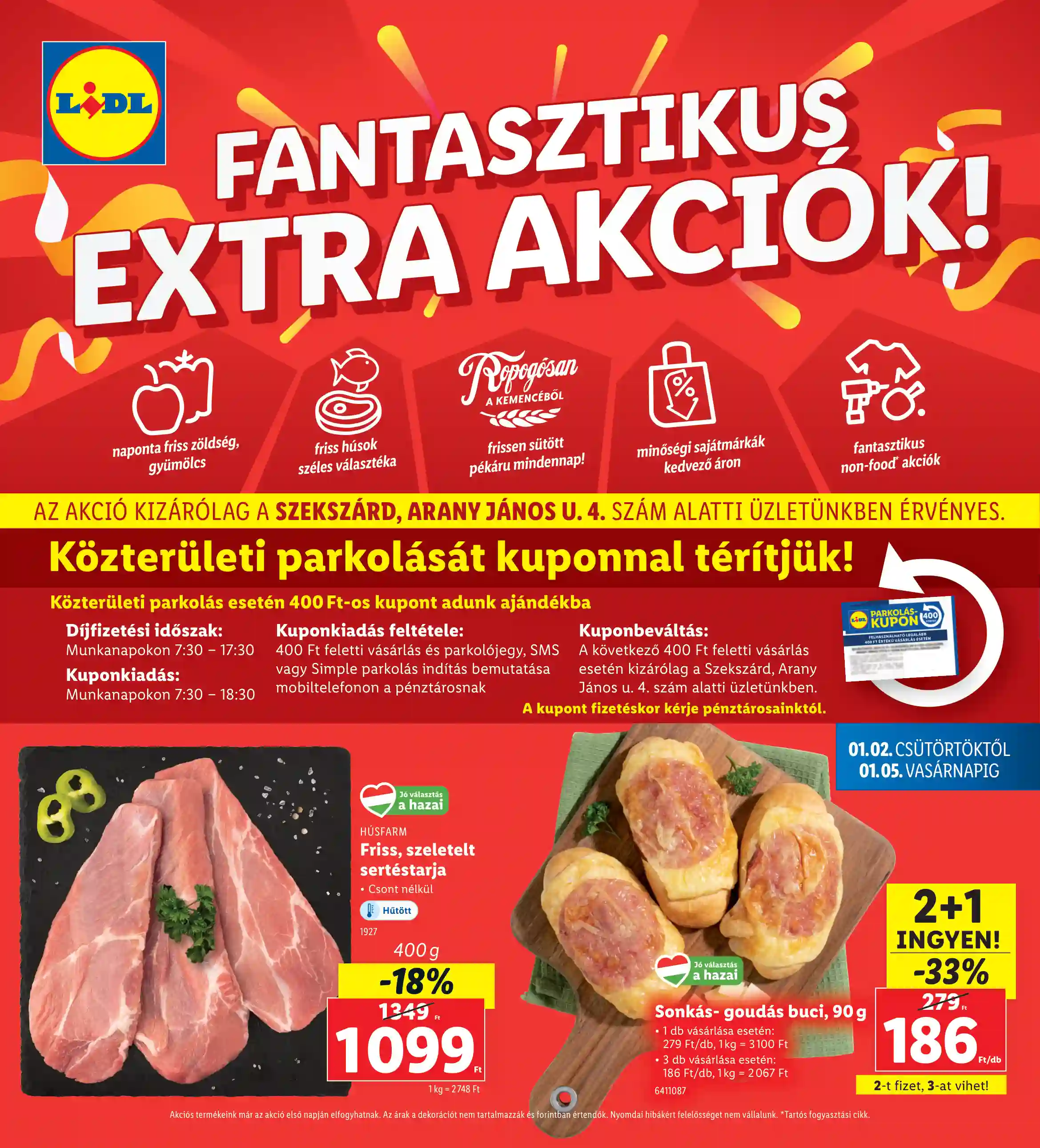 LIDL Regionális akciók 1.hét