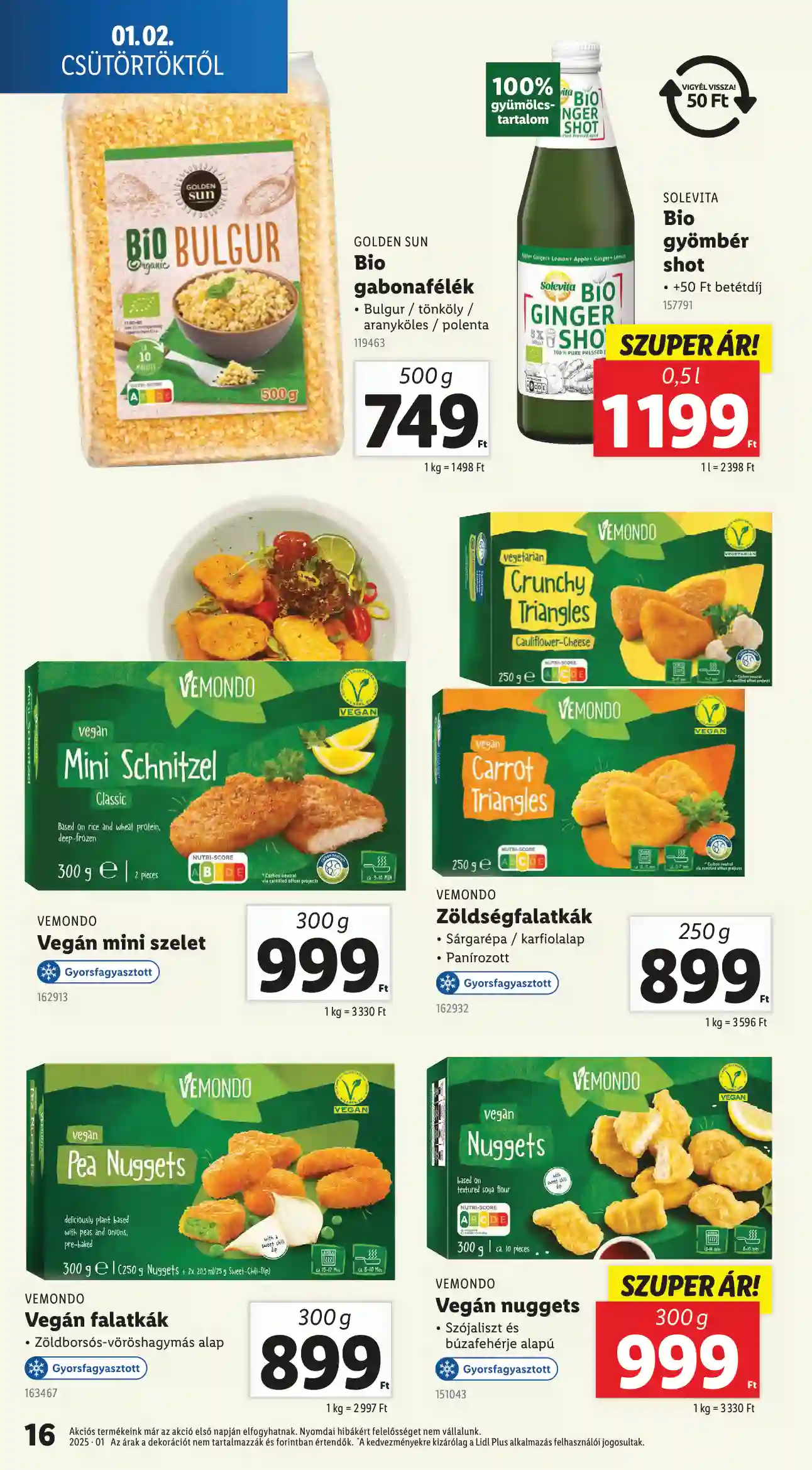 Lidl akciós újság 1. hét (Érvényes 01.02-től) (8 oldal)