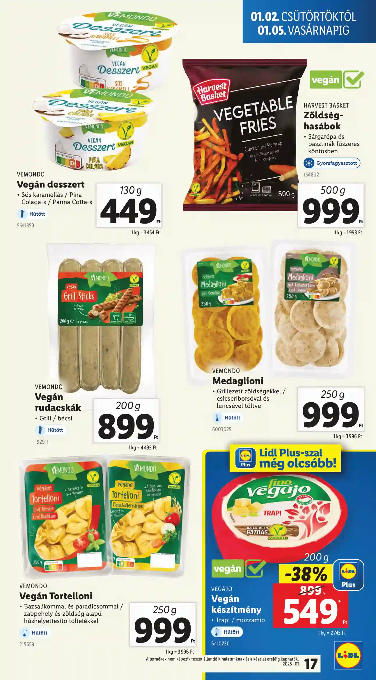 Lidl akciós újság 1. hét (Érvényes 01.02-től) (9 oldal)