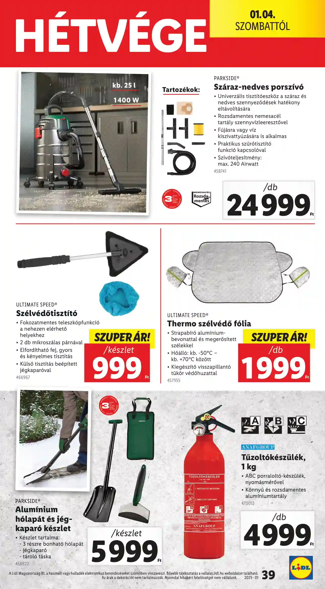 Lidl akciós újság 1. hét (Érvényes 01.02-től) (33 oldal)