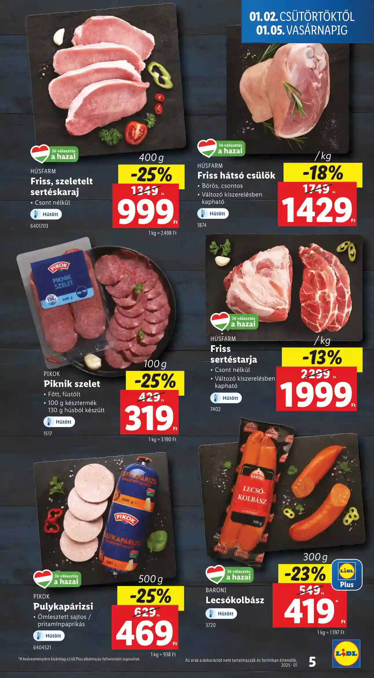 Lidl akciós újság 1. hét (Érvényes 01.02-től) (35 oldal)