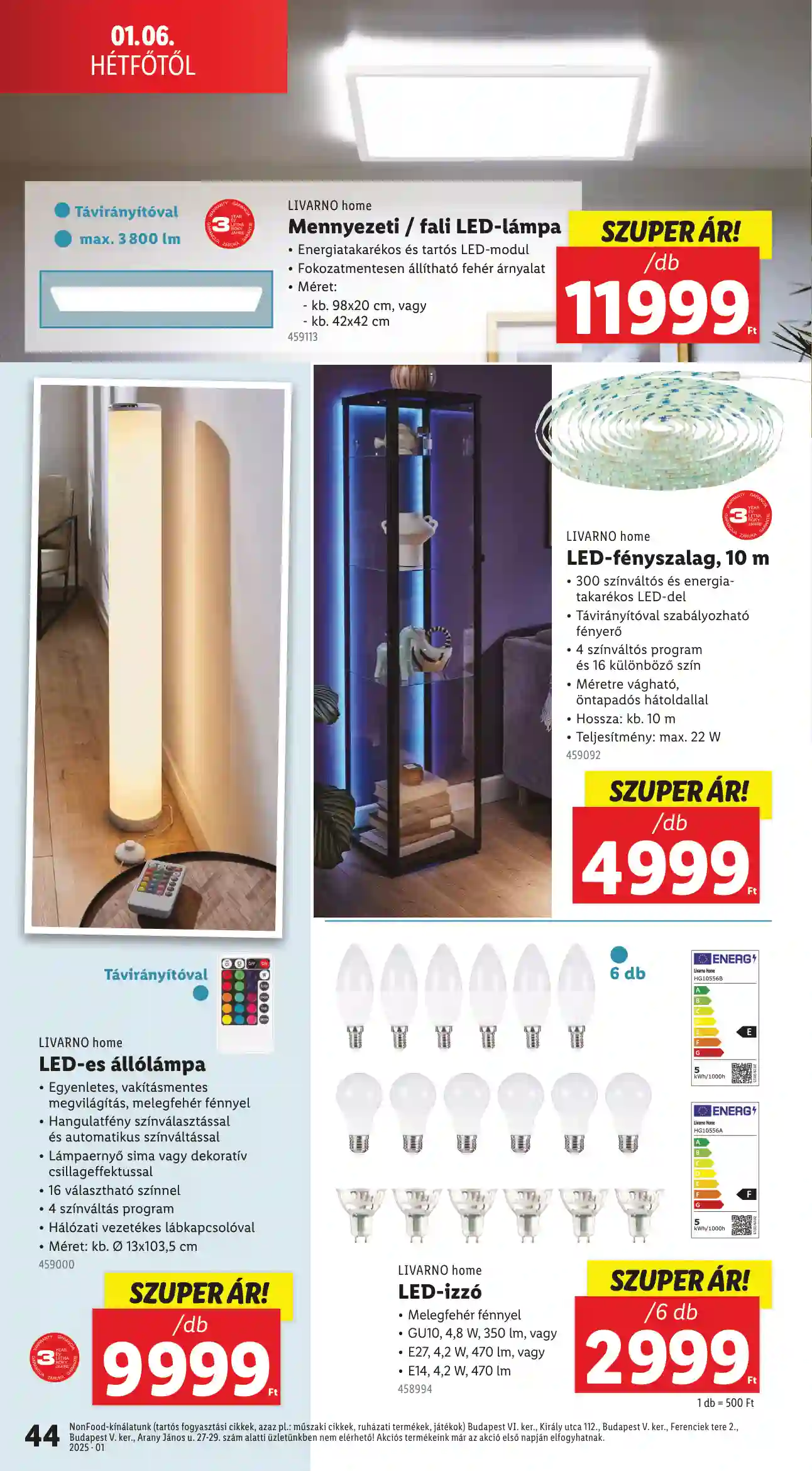 Lidl akciós újság 1. hét (Érvényes 01.02-től) (39 oldal)