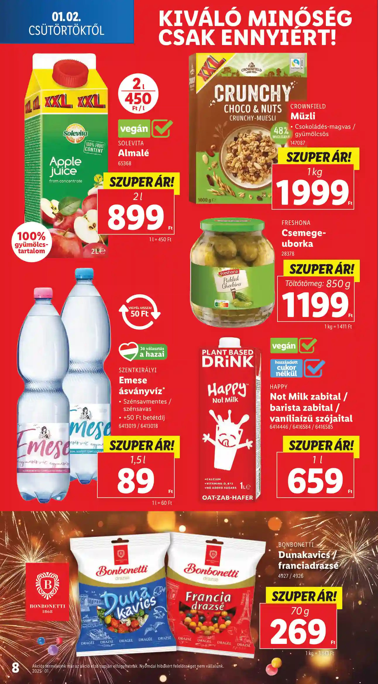 Lidl akciós újság 1. hét (Érvényes 01.02-től) (62 oldal)