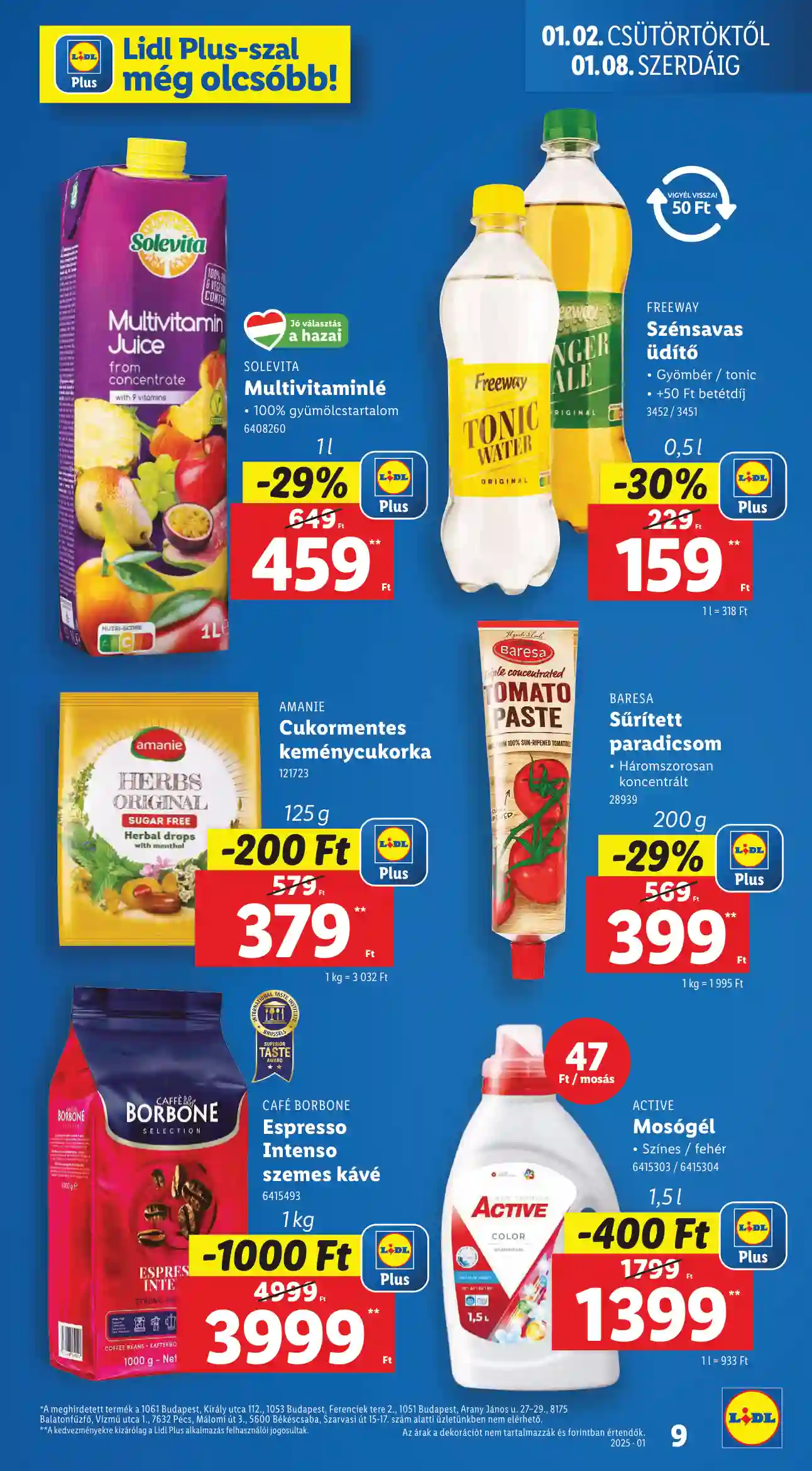 Lidl akciós újság 1. hét (Érvényes 01.02-től) (63 oldal)