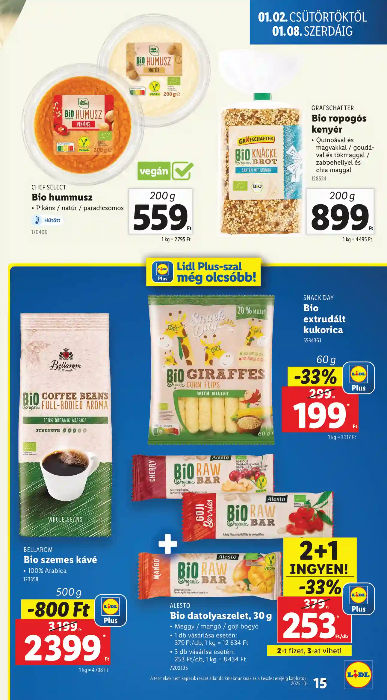 Lidl akciós újság 1. hét (Érvényes 01.02-tól) (7 oldal)
