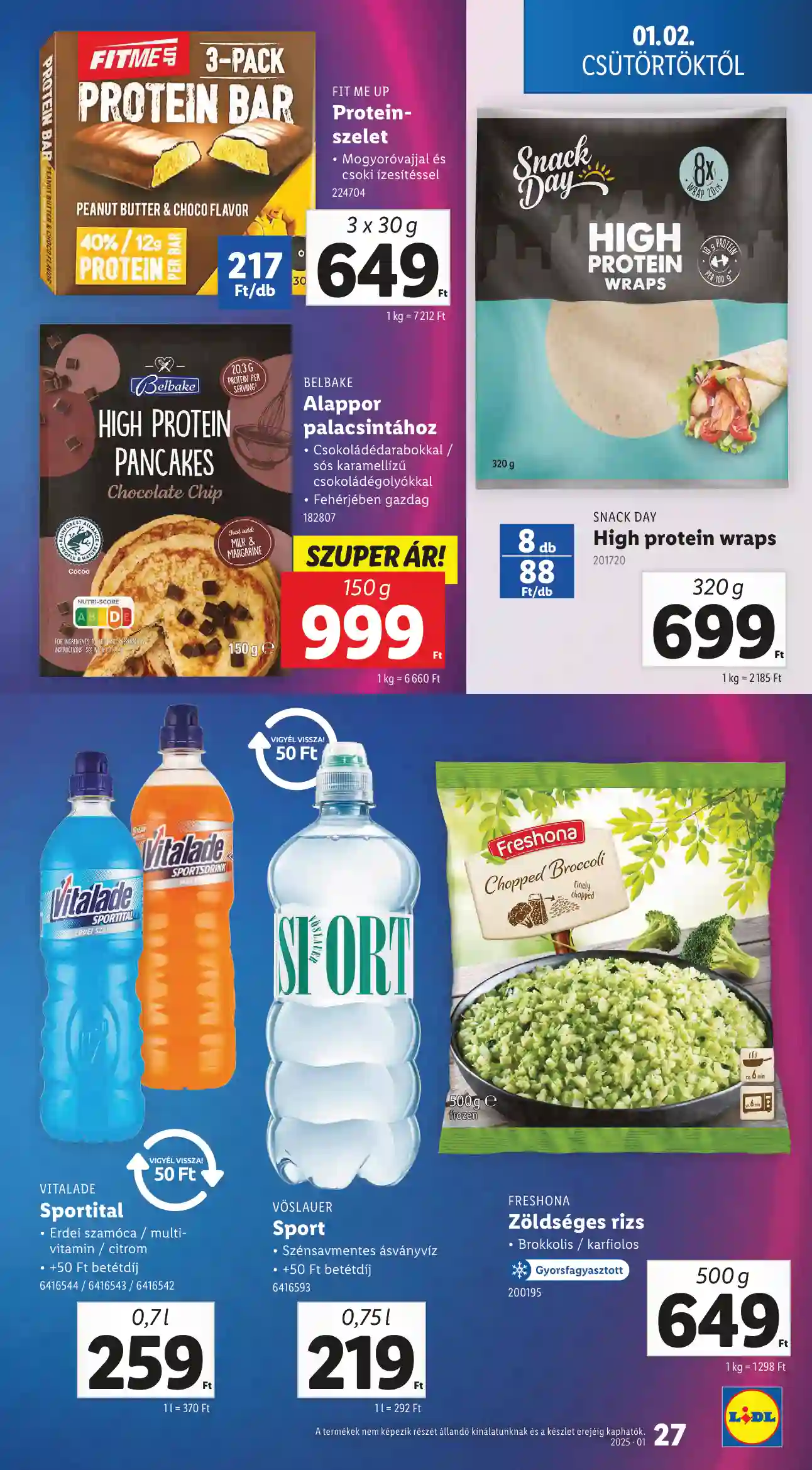Lidl akciós újság 1. hét (Érvényes 01.02-tól) (20 oldal)