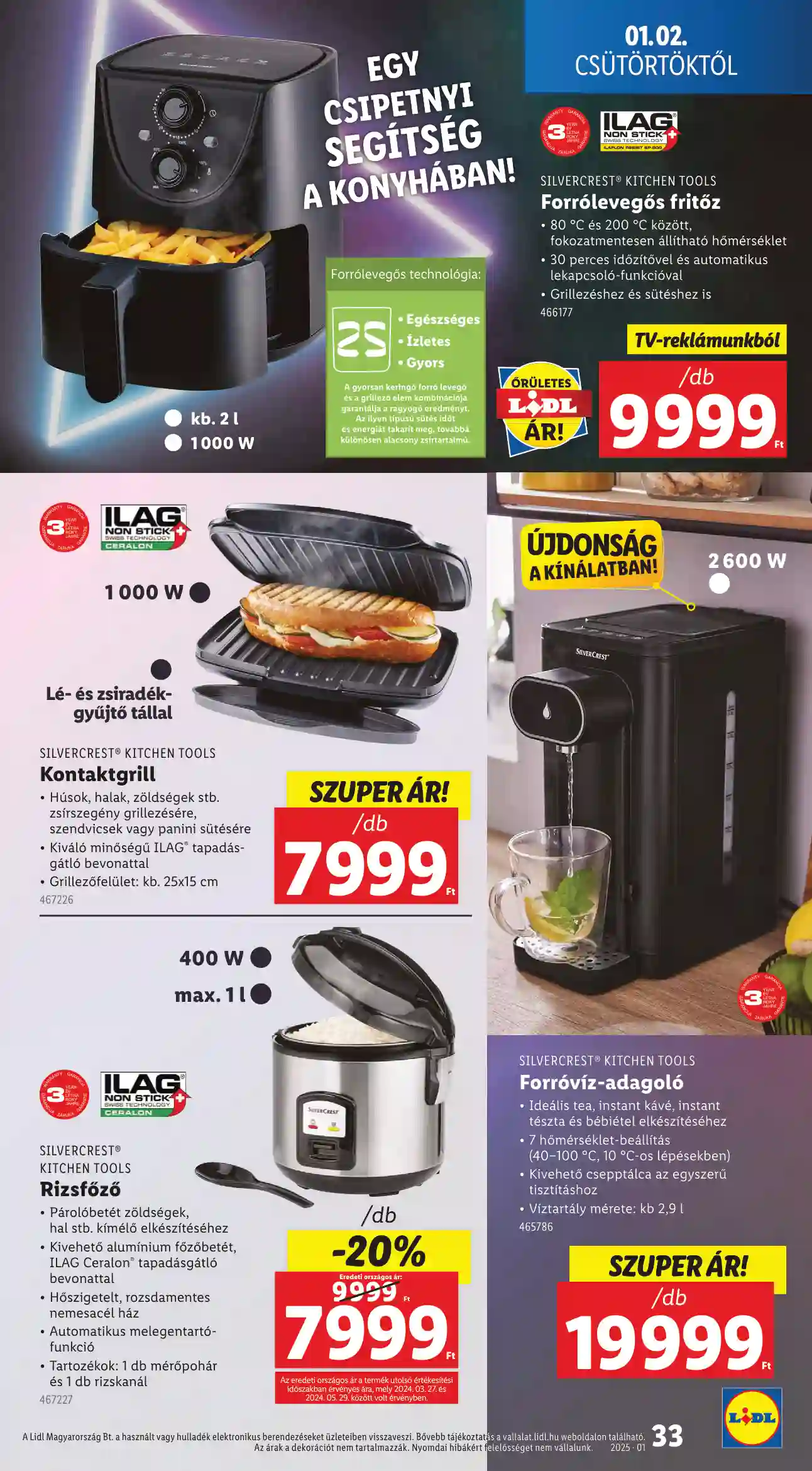 Lidl akciós újság 1. hét (Érvényes 01.02-tól) (27 oldal)