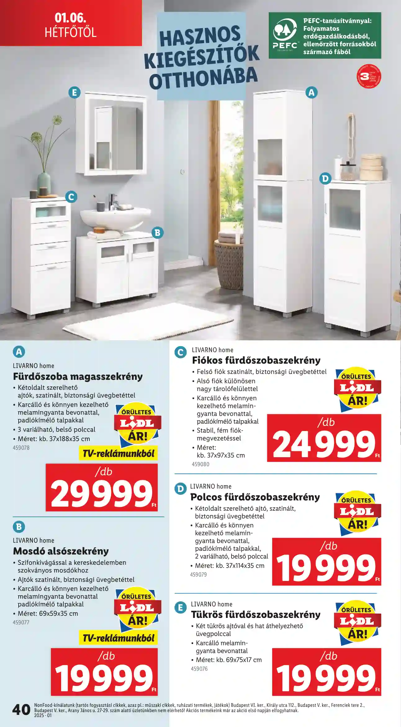 Lidl akciós újság 1. hét (Érvényes 01.02-tól) (34 oldal)
