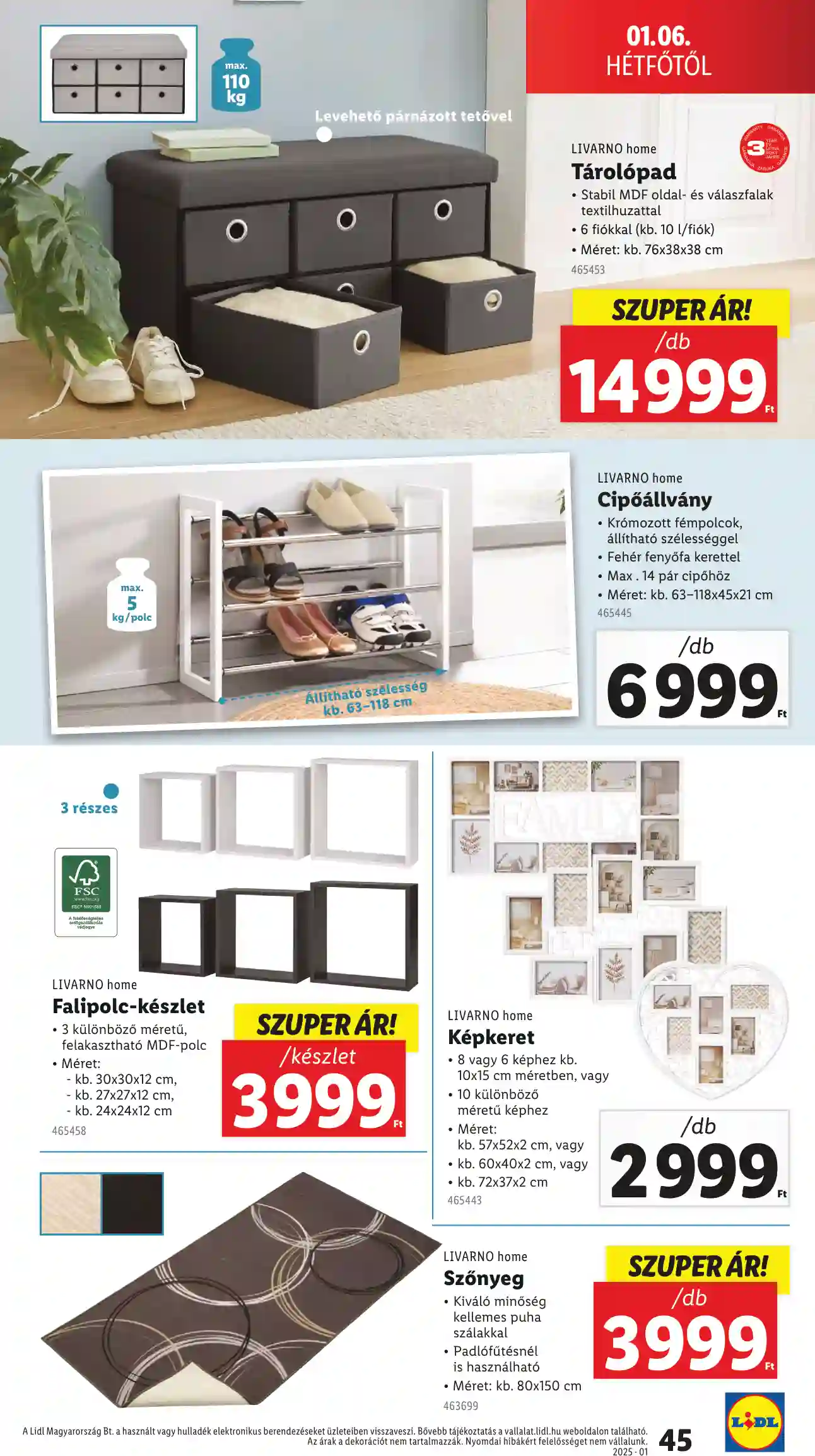 Lidl akciós újság 1. hét (Érvényes 01.02-tól) (40 oldal)