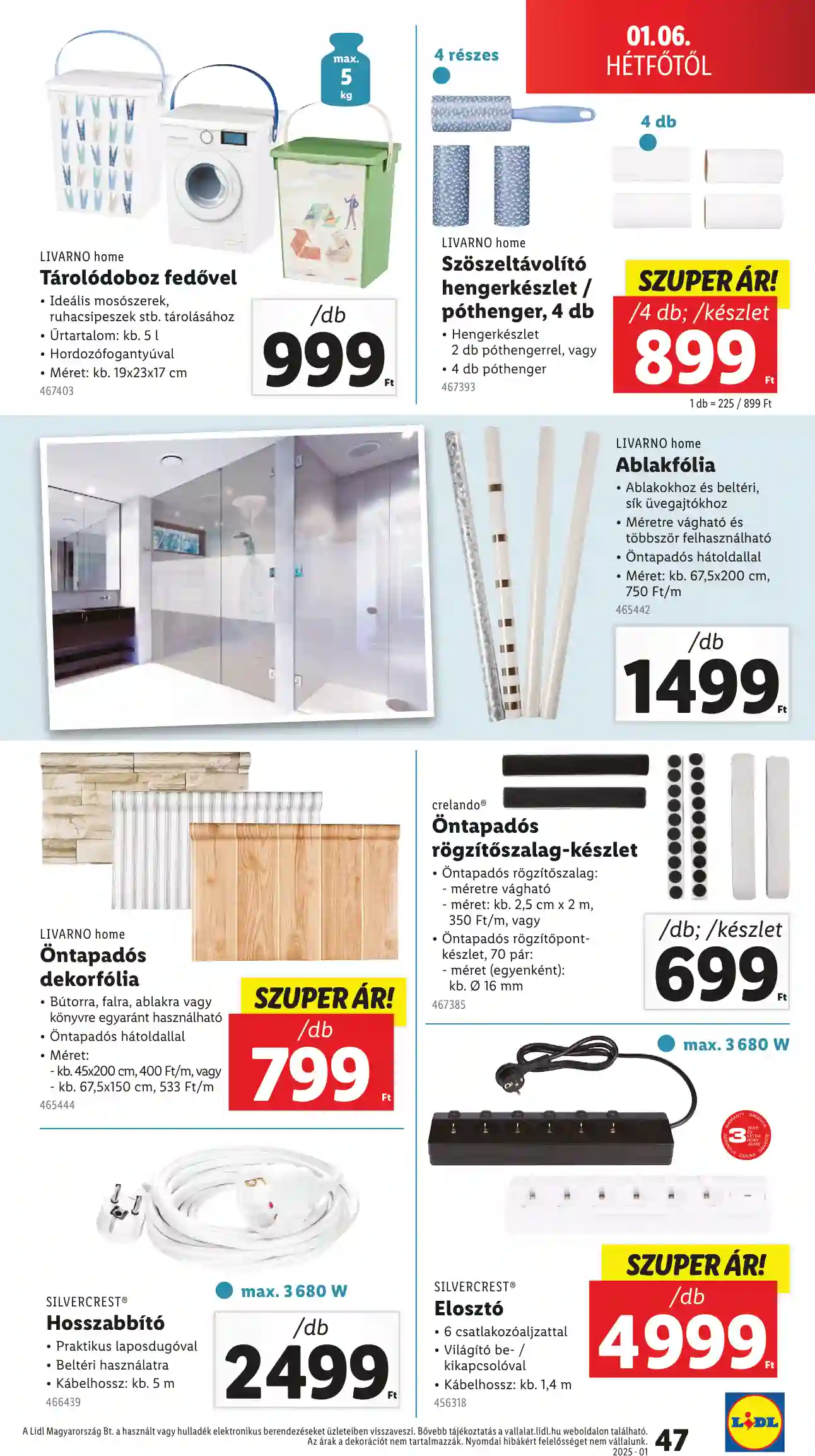 Lidl akciós újság 1. hét (Érvényes 01.02-tól) (42 oldal)