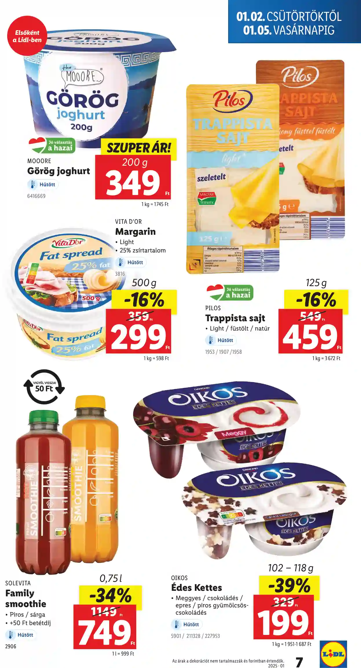 Lidl akciós újság 1. hét (Érvényes 01.02-tól) (57 oldal)