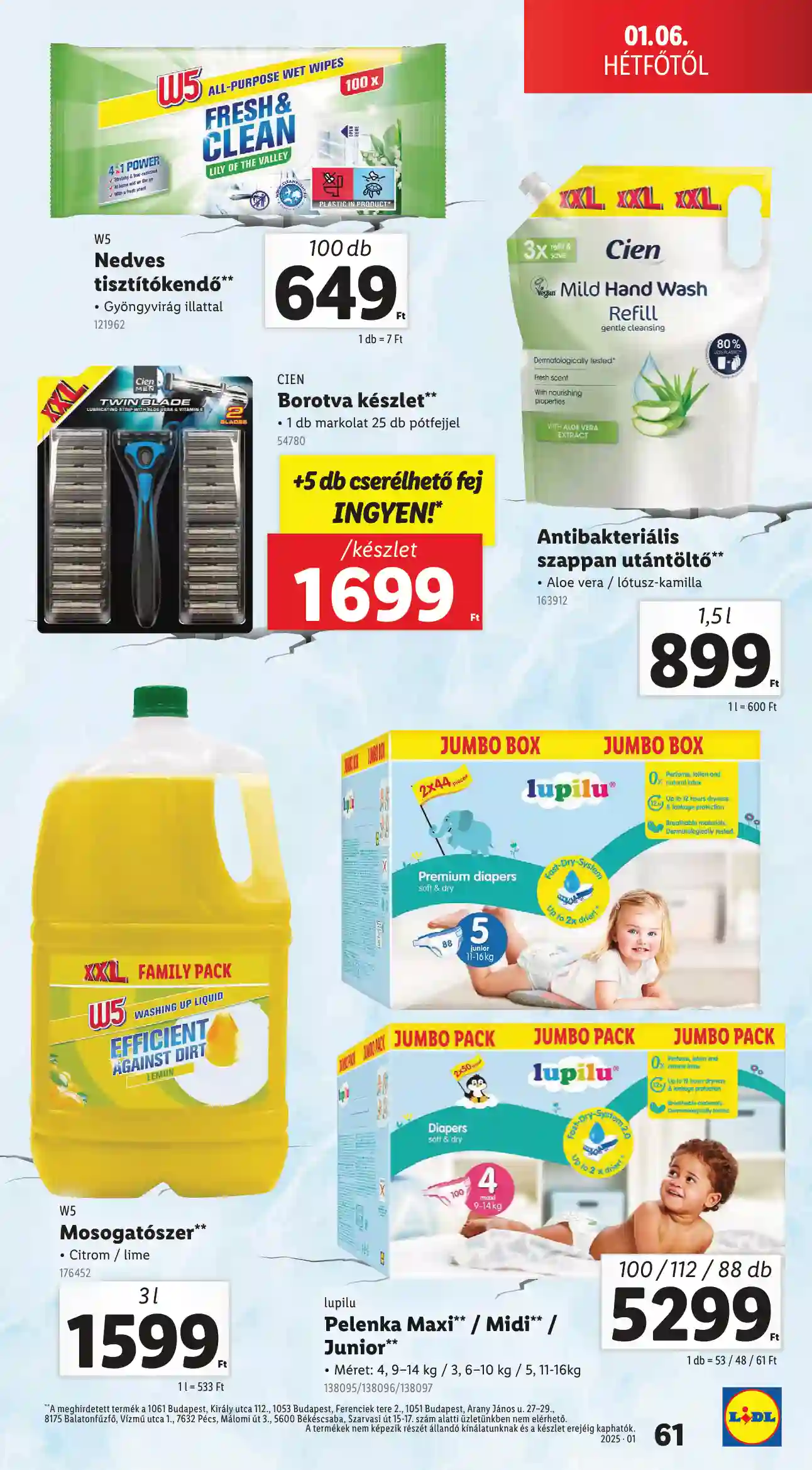 Lidl akciós újság 1. hét (Érvényes 01.02-tól) (58 oldal)