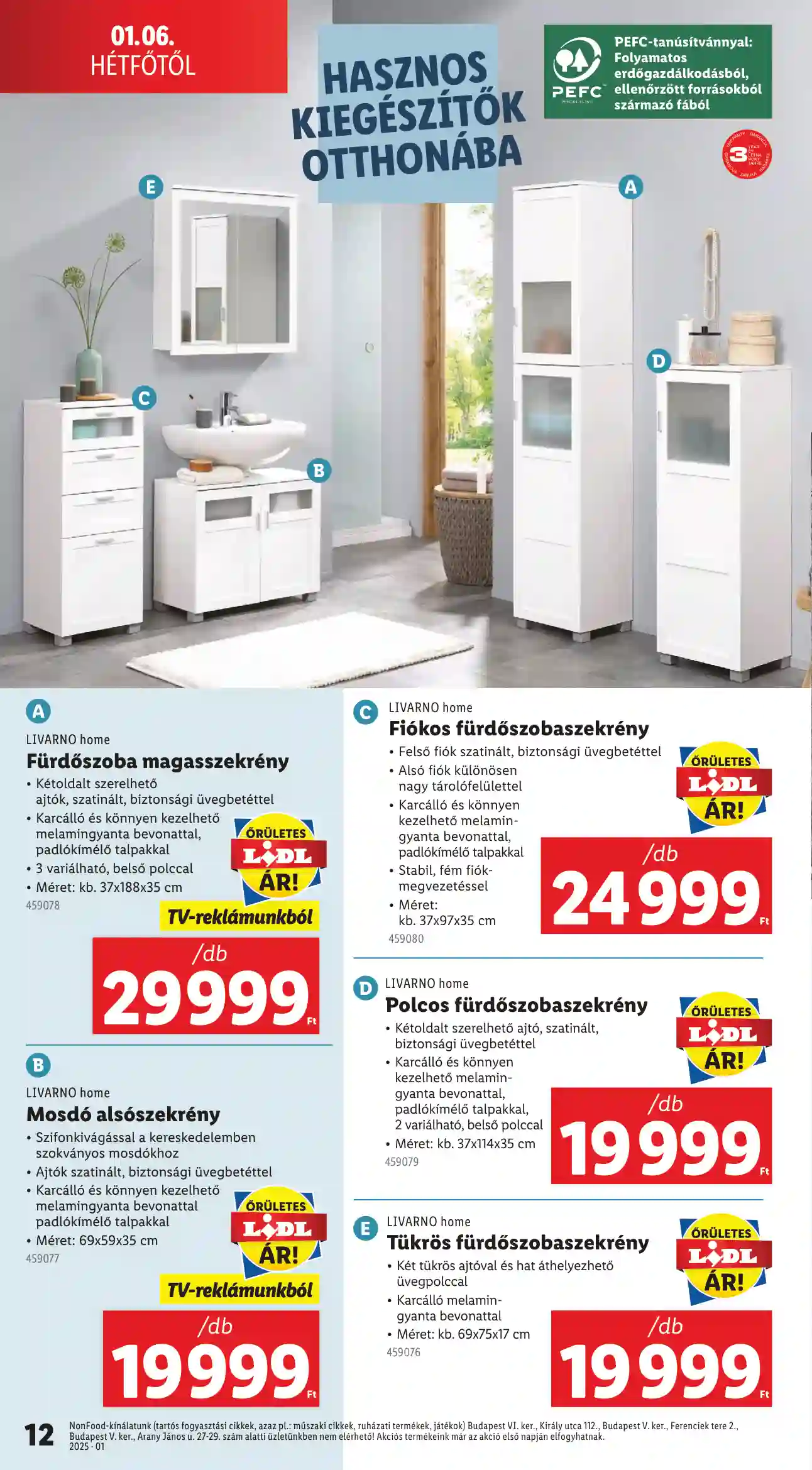 Lidl akciós újság 1. hét (Érvényes 01.02-től) (4 oldal)