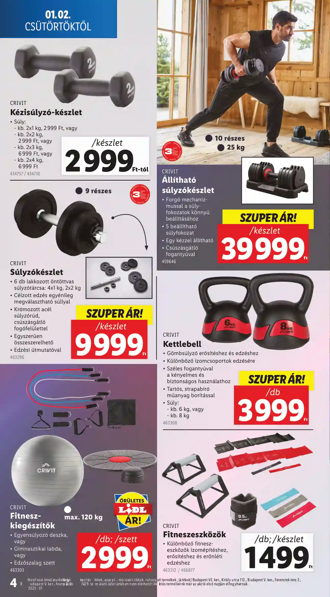 Lidl akciós újság 1. hét (Érvényes 01.02-től) (13 oldal)
