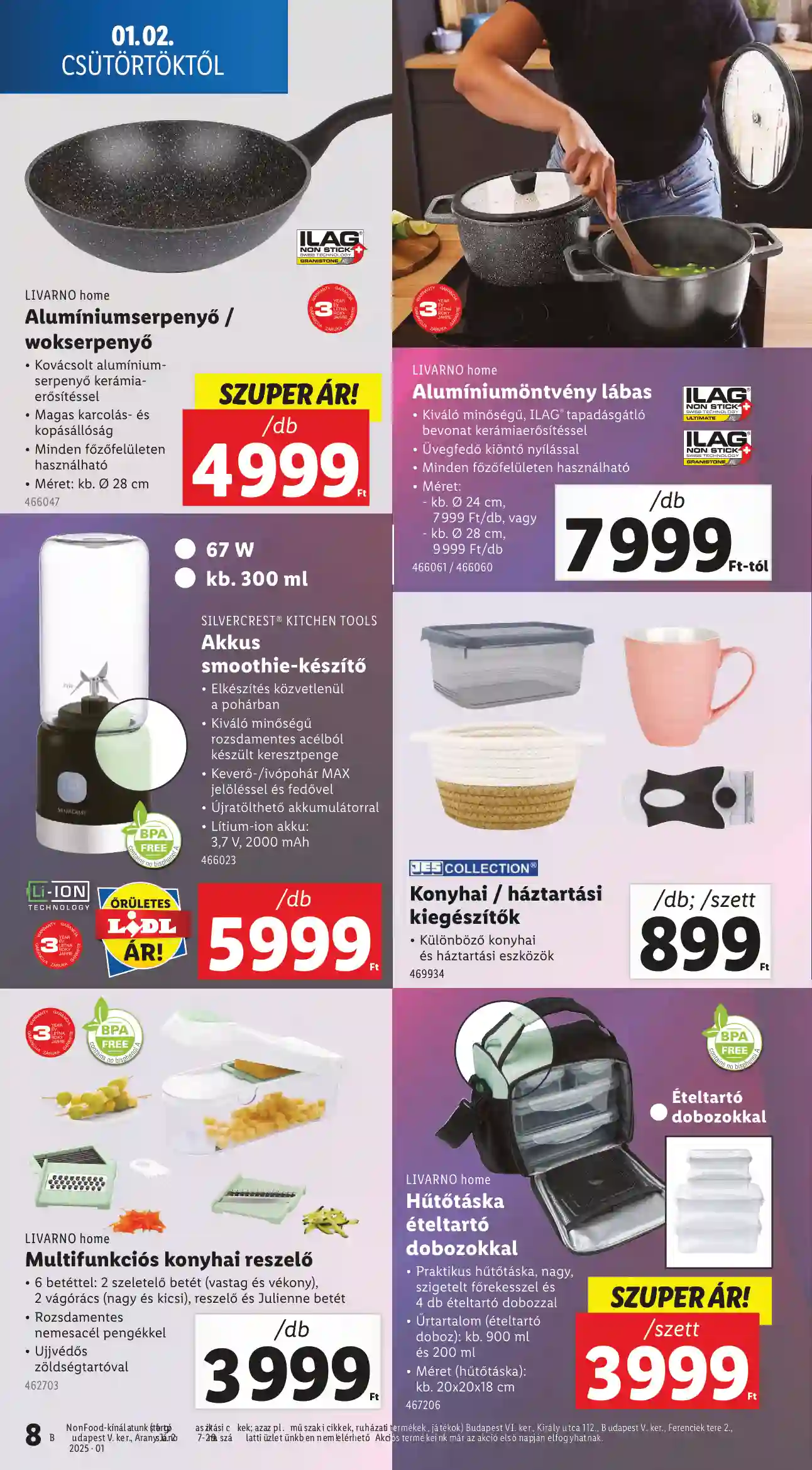 Lidl akciós újság 1. hét (Érvényes 01.02-től) (17 oldal)