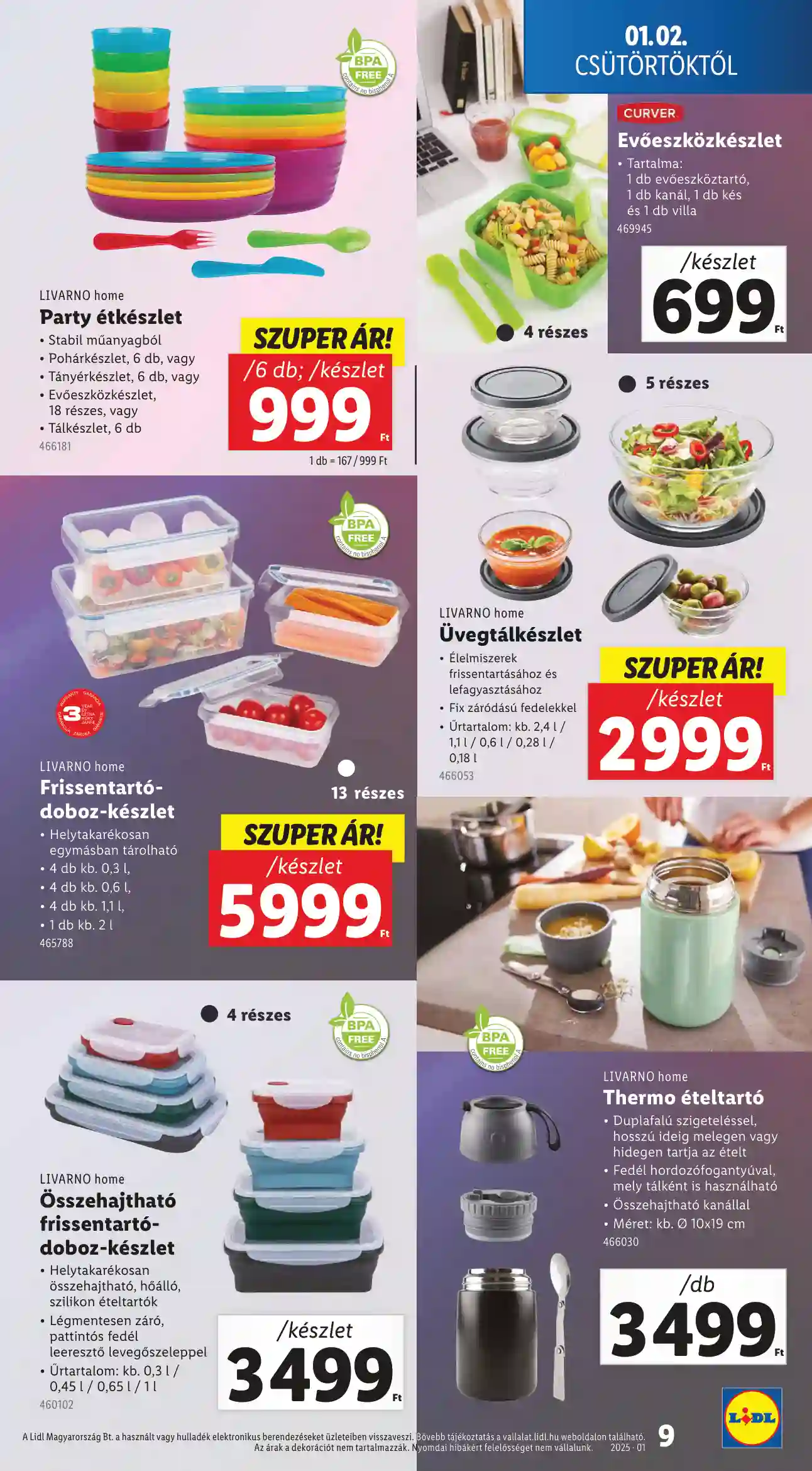 Lidl akciós újság 1. hét (Érvényes 01.02-től) (18 oldal)