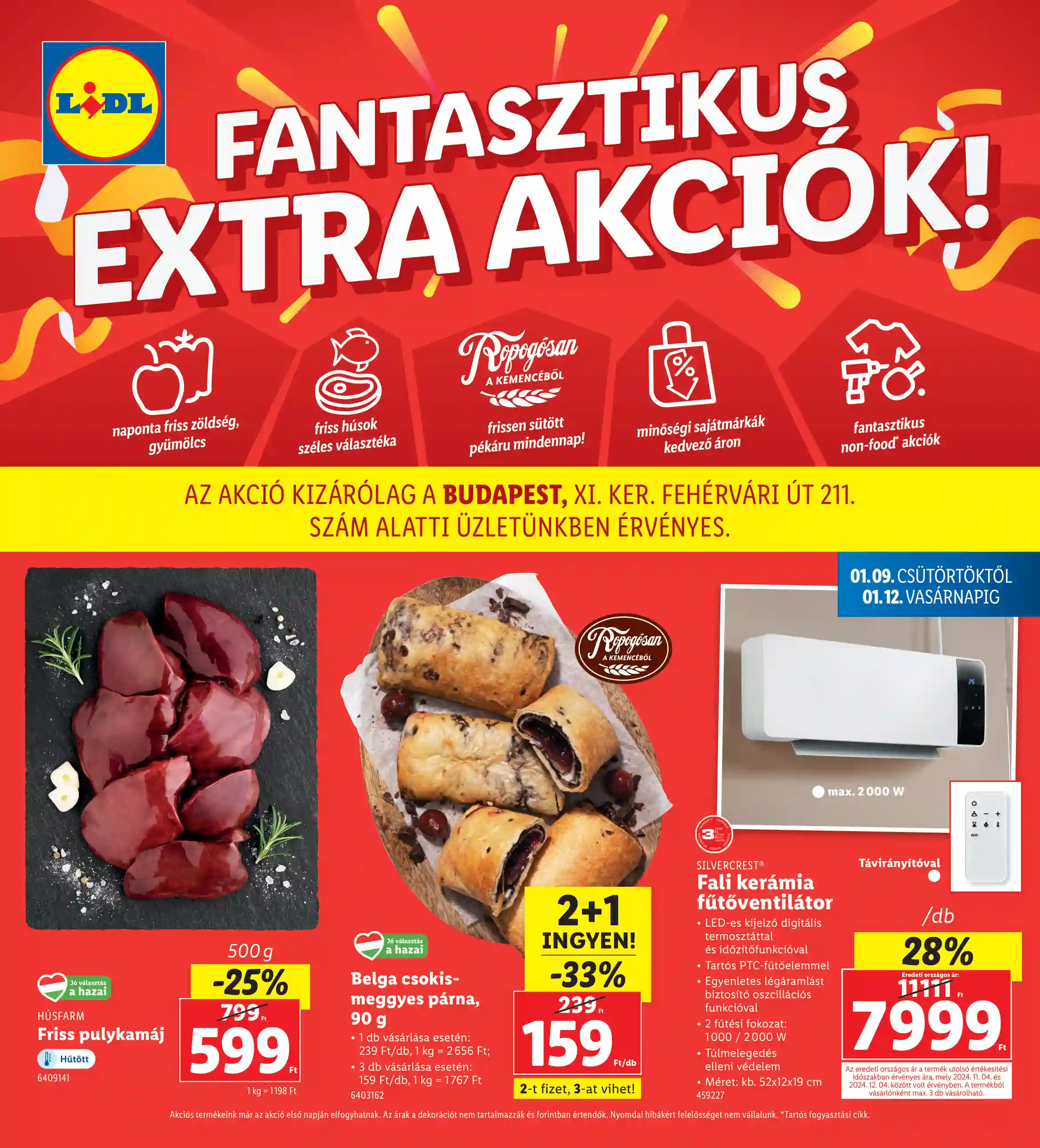 LIDL Regionális akciók – Bpest., XI.ker 2.hét