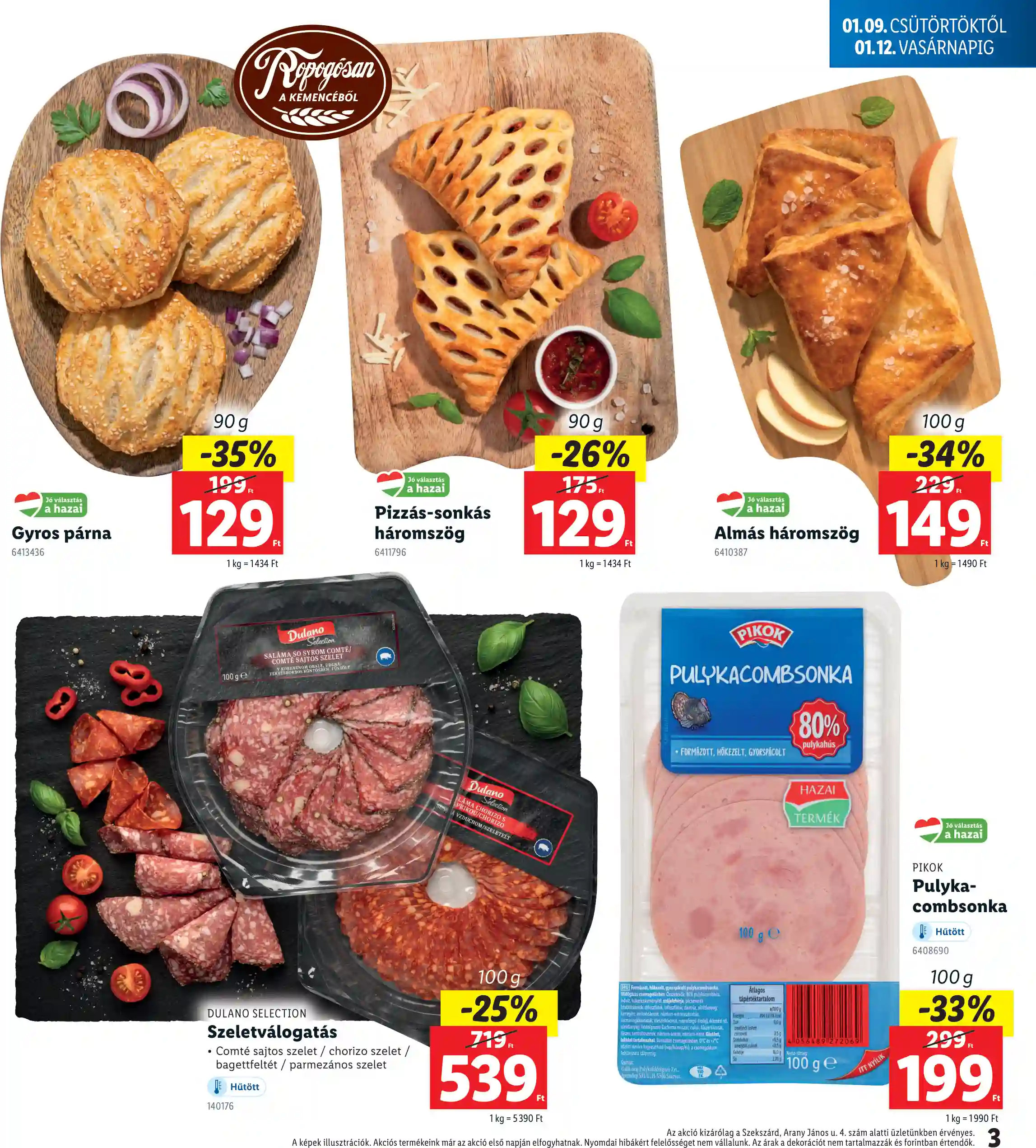 Lidl akciós újság 2. hét (Regionális akciók – Szekszárd) (3 oldal)
