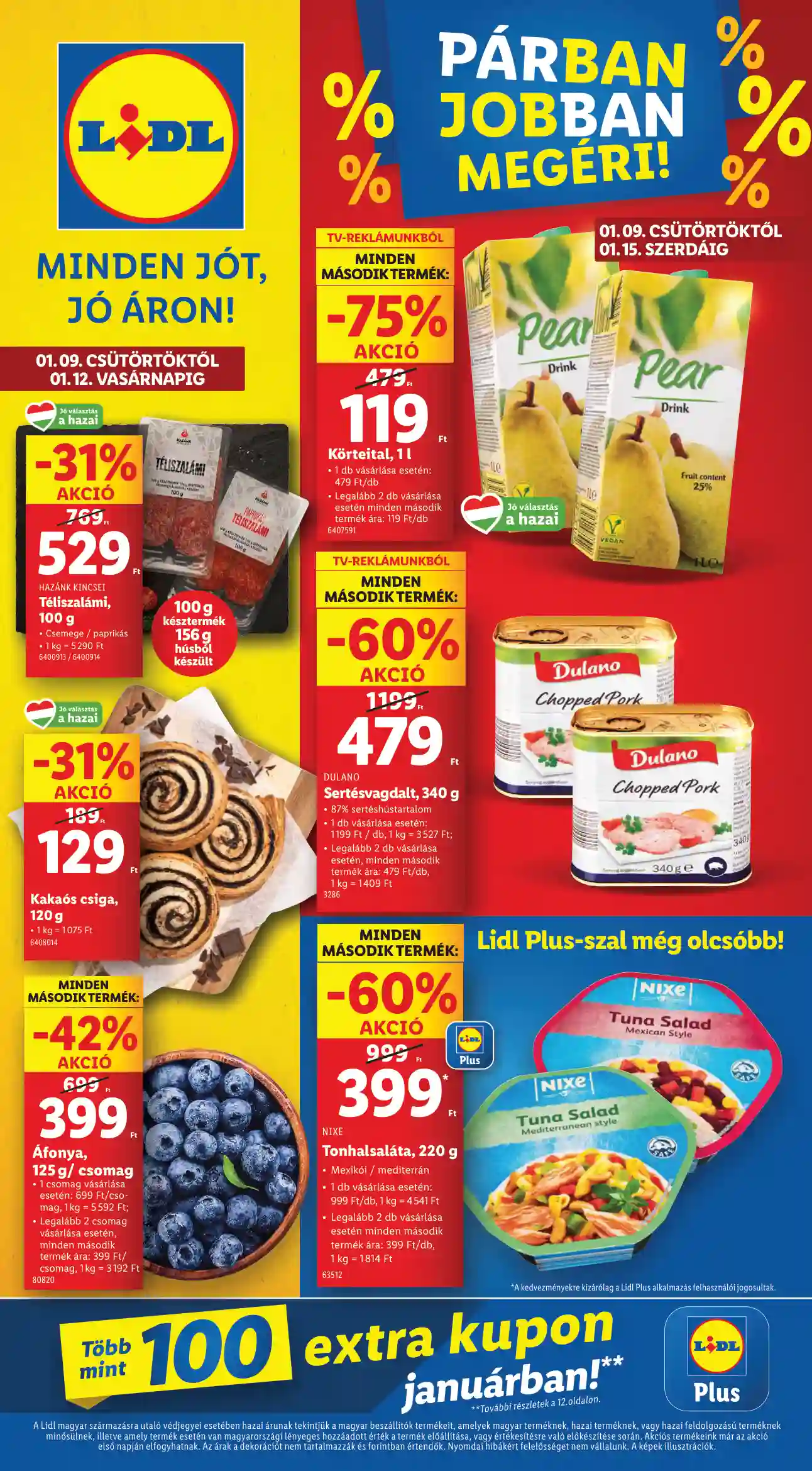 LIDL Érvényes 01.09-től 2.hét