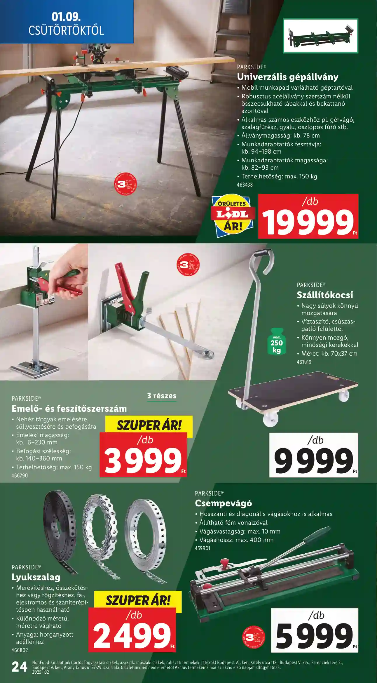 Lidl akciós újság 2. hét (Érvényes 01.09-től) (17 oldal)
