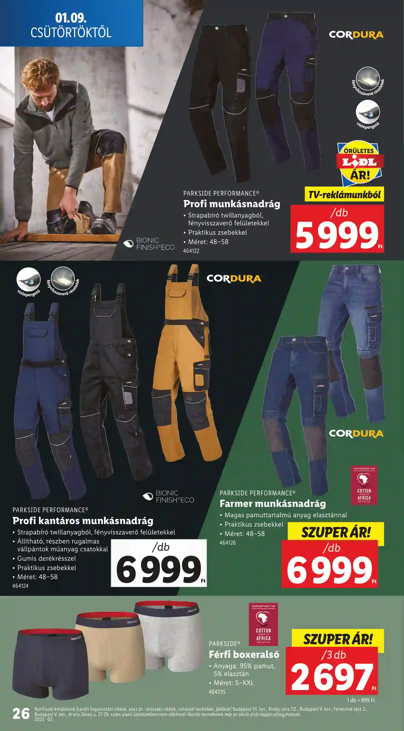 Lidl akciós újság 2. hét (Érvényes 01.09-től) (19 oldal)