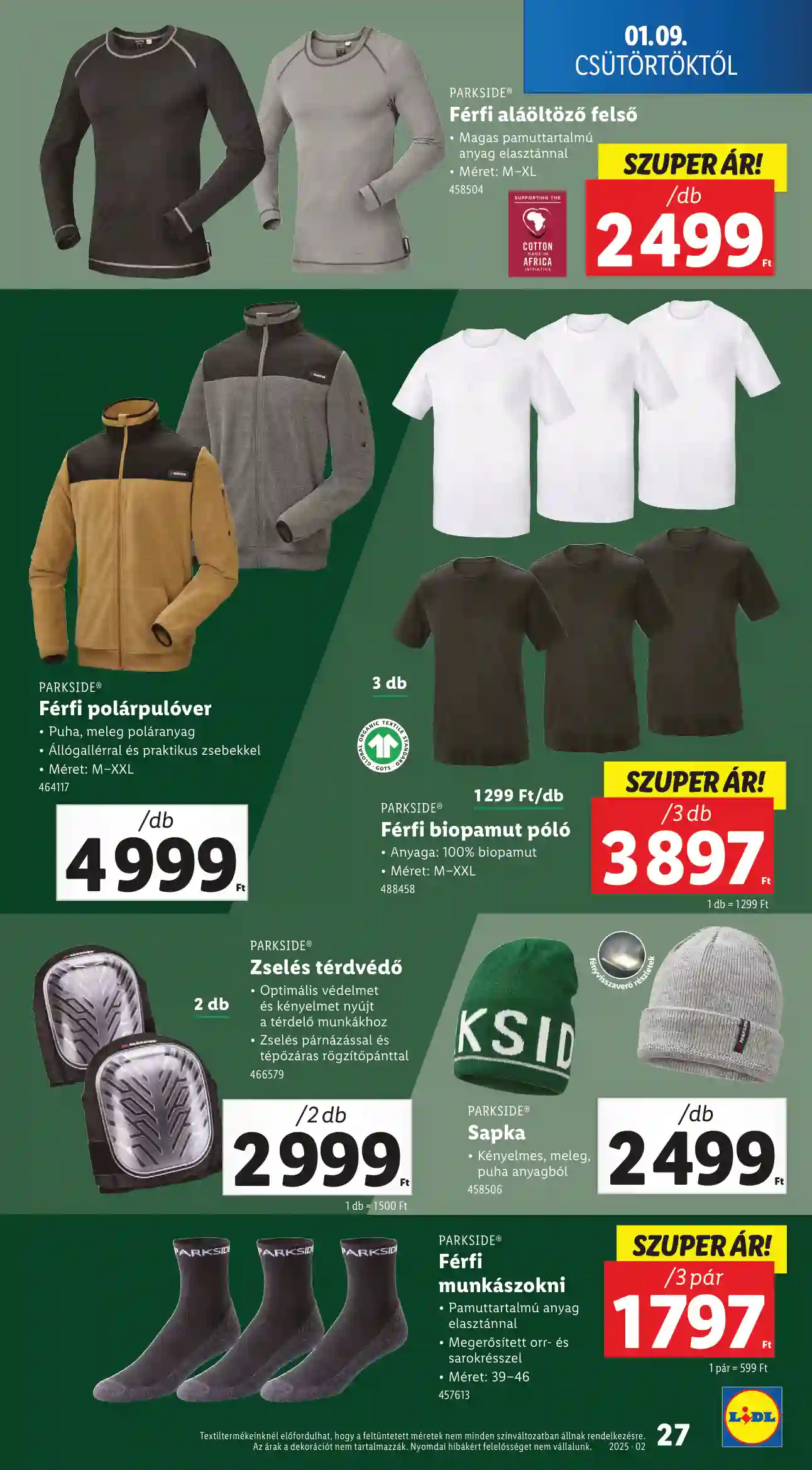 Lidl akciós újság 2. hét (Érvényes 01.09-től) (20 oldal)