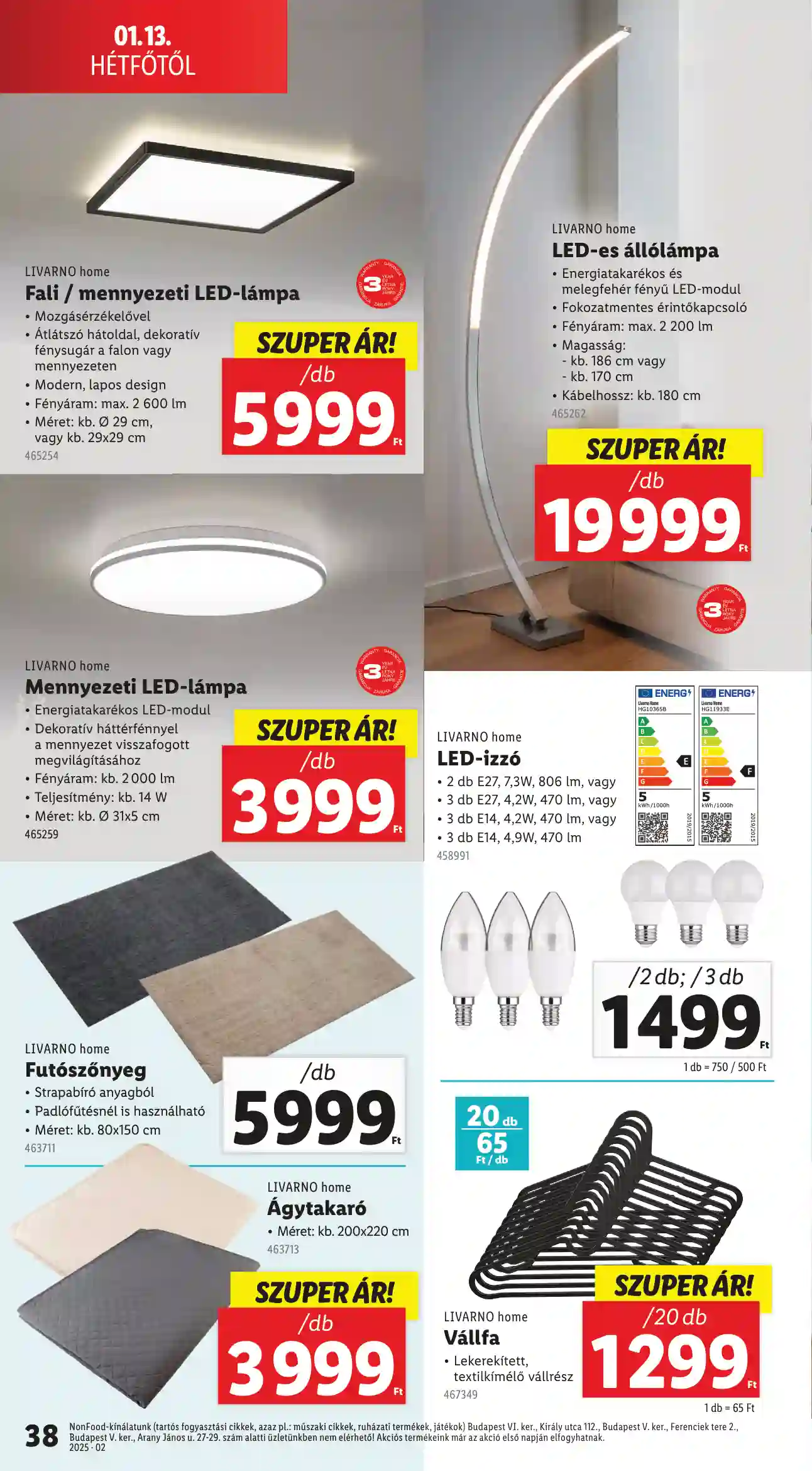 Lidl akciós újság 2. hét (Érvényes 01.09-től) (32 oldal)