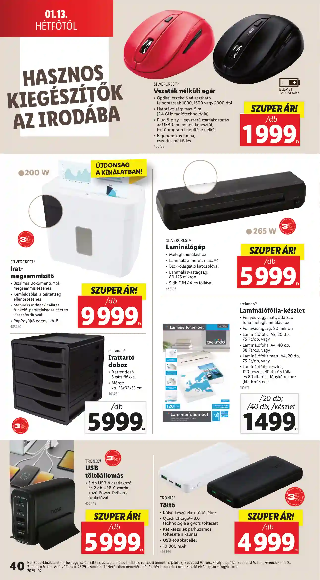 Lidl akciós újság 2. hét (Érvényes 01.09-től) (34 oldal)