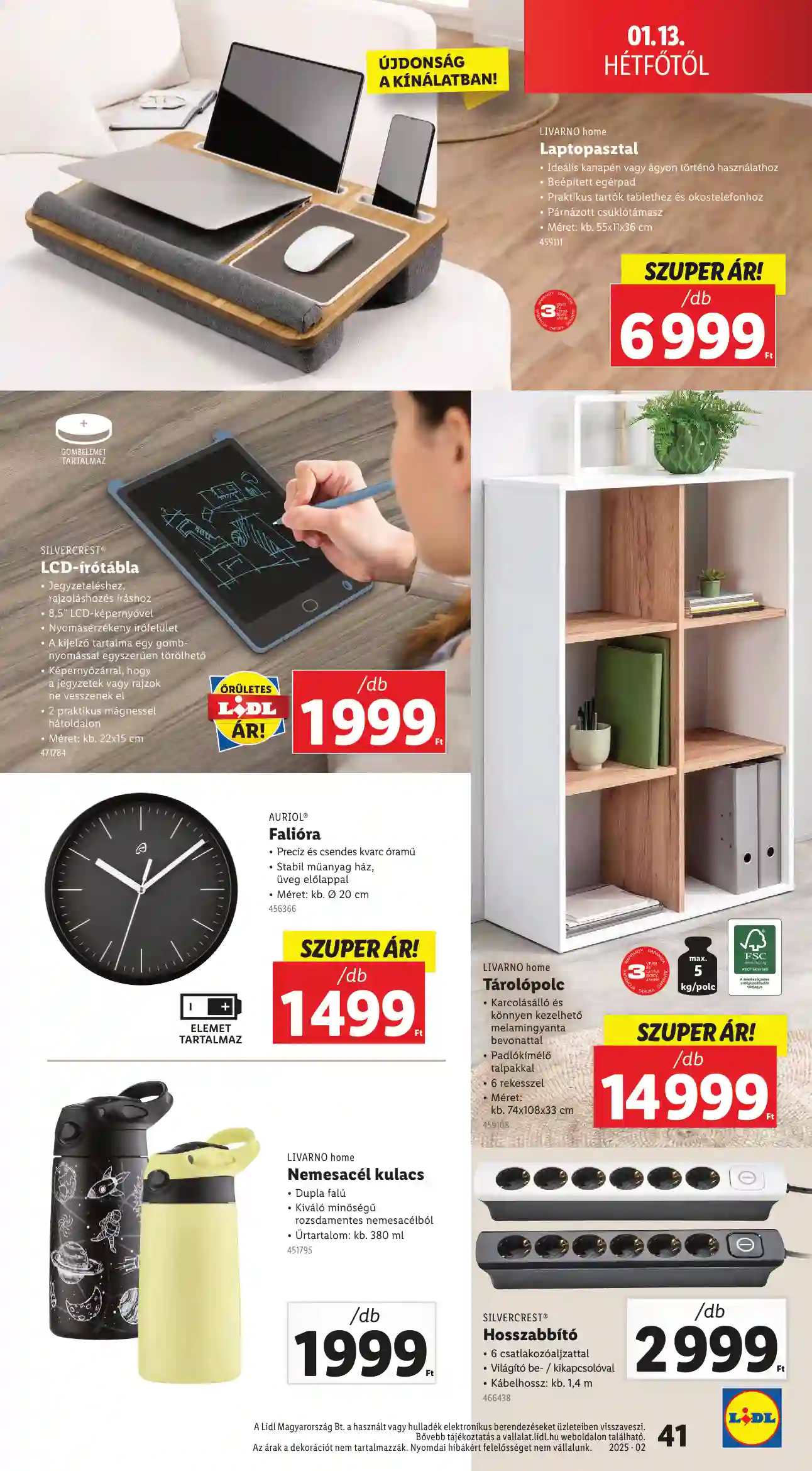Lidl akciós újság 2. hét (Érvényes 01.09-től) (36 oldal)