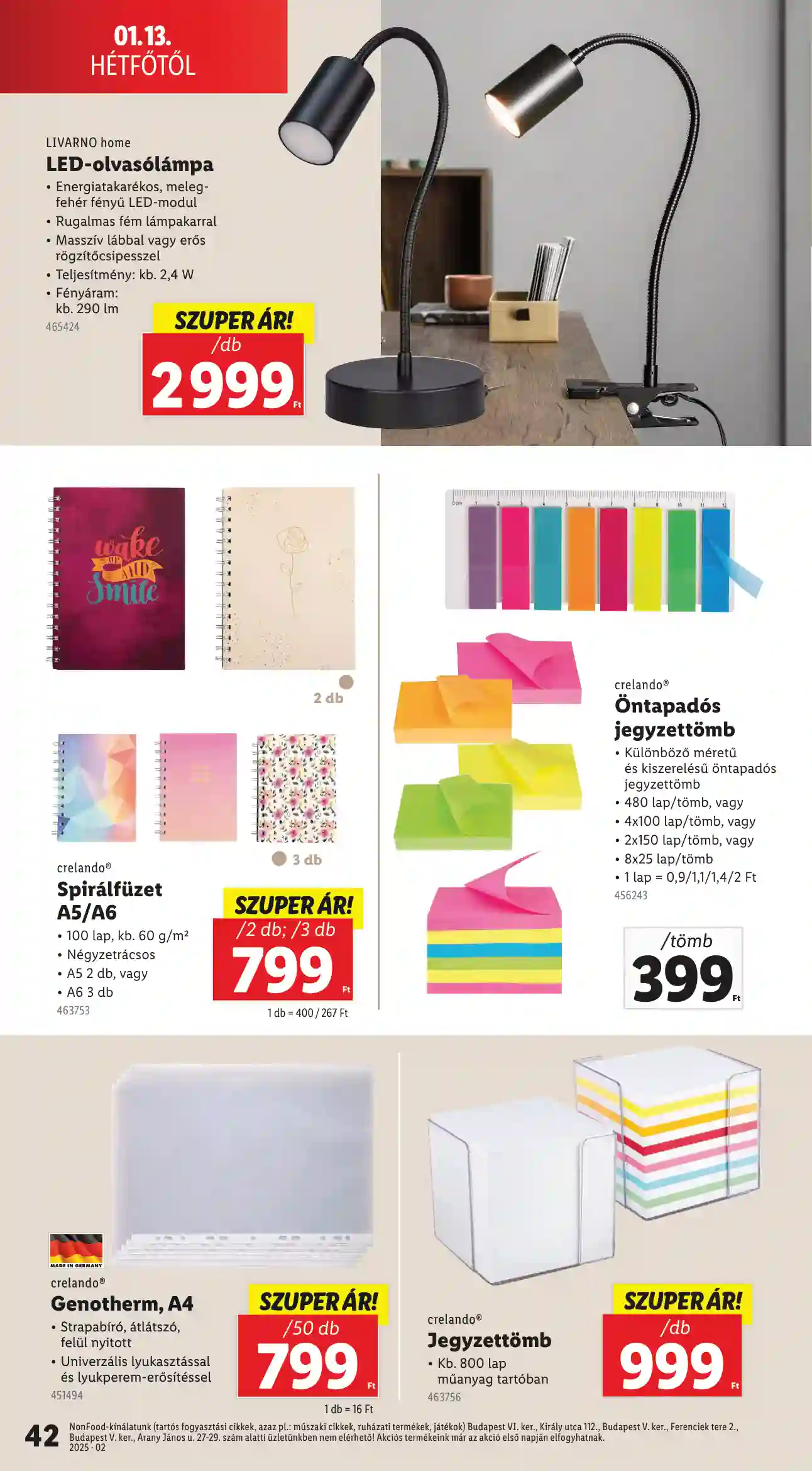 Lidl akciós újság 2. hét (Érvényes 01.09-től) (37 oldal)